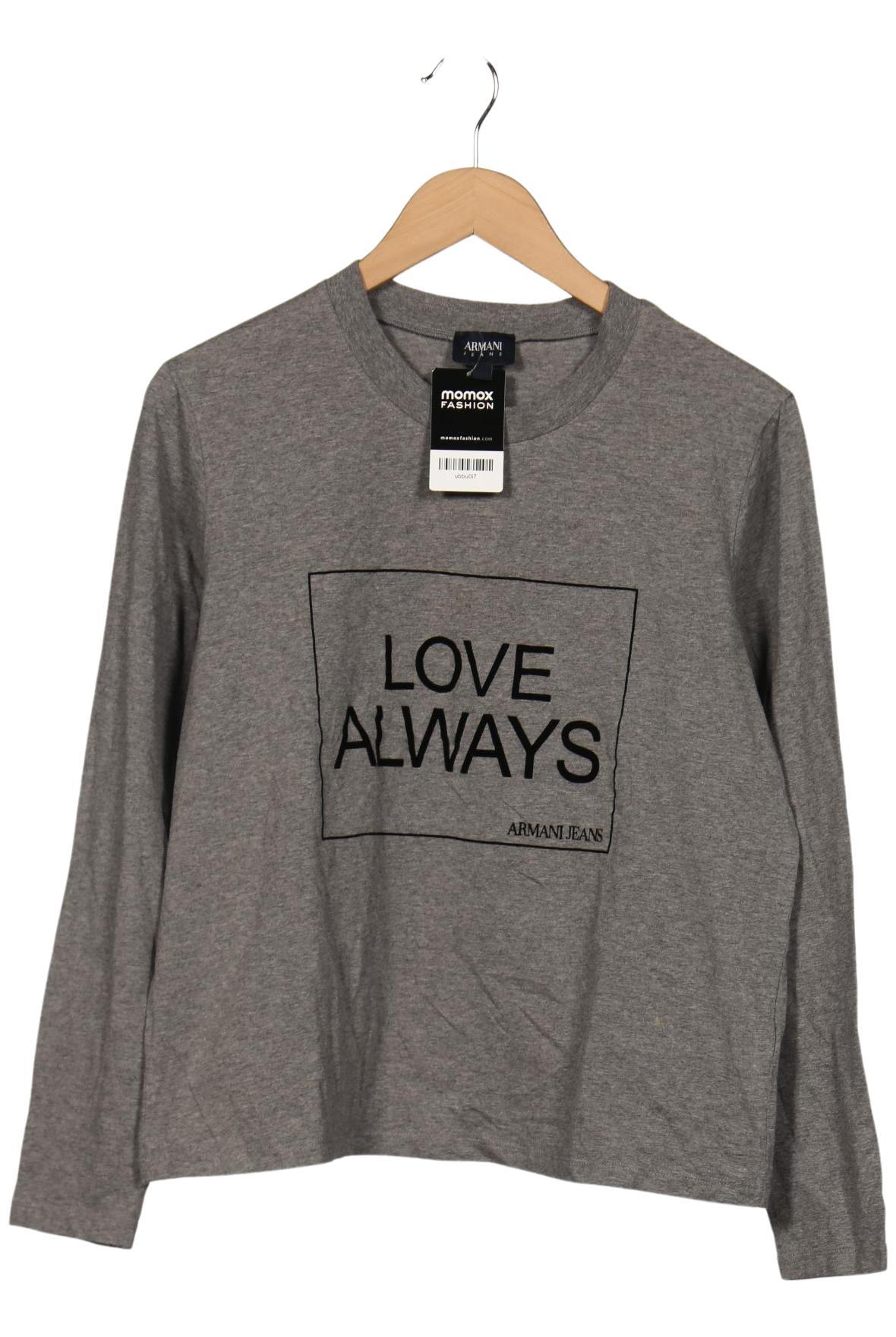 

Armani Jeans Herren Langarmshirt, grau, Gr. 48