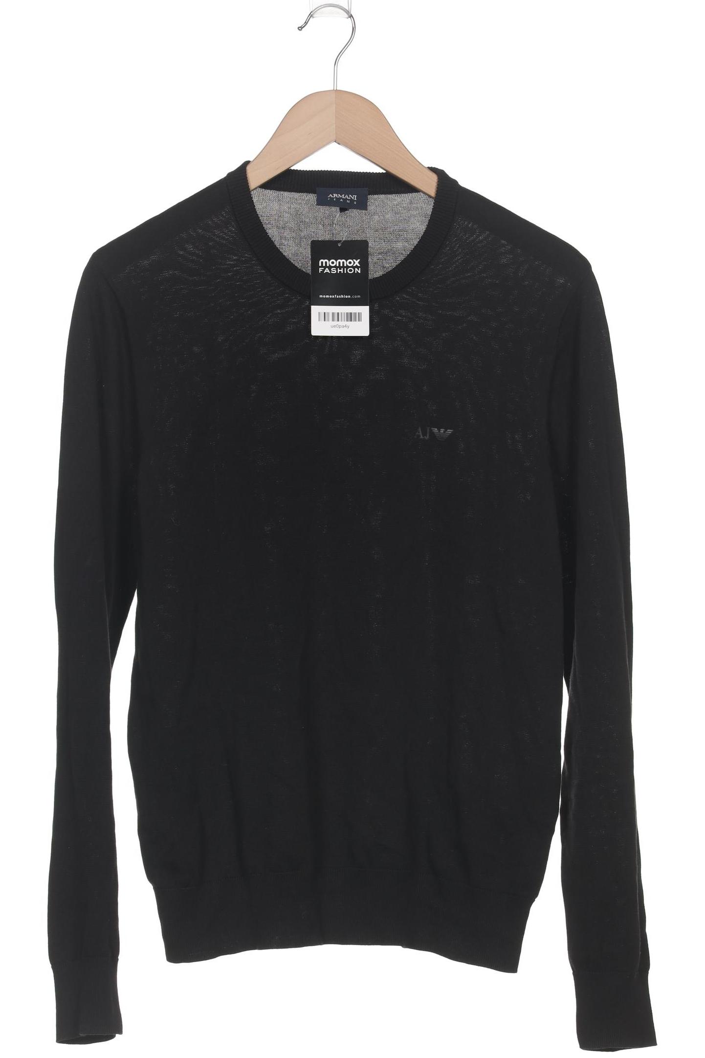 

Armani Jeans Herren Pullover, schwarz, Gr. 48
