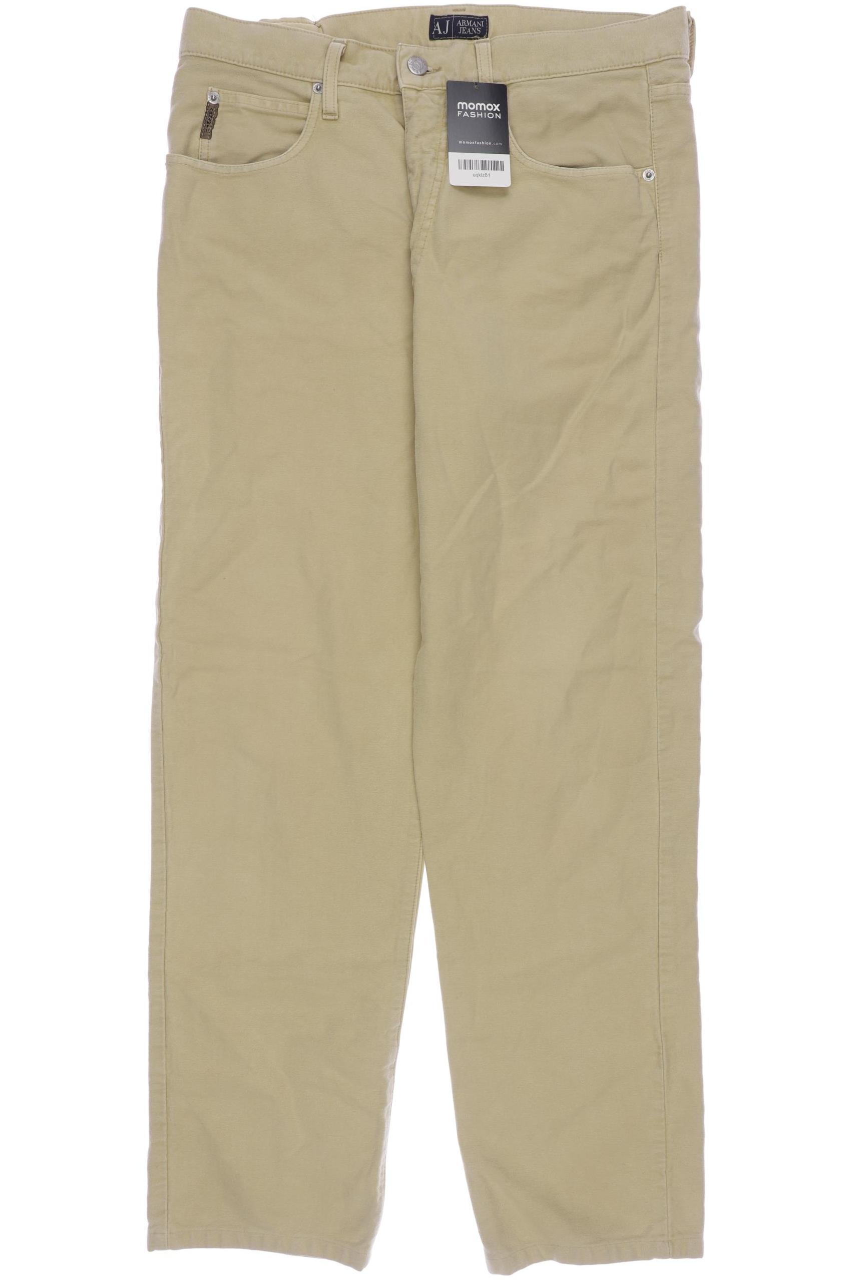 

Armani Jeans Herren Stoffhose, gelb, Gr. 33