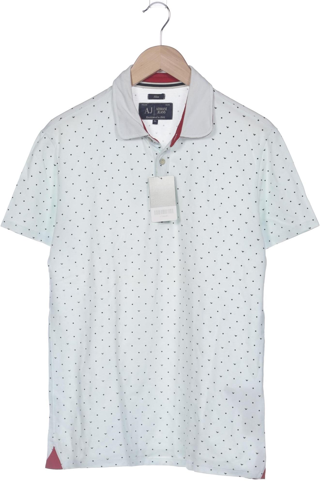 

Armani Jeans Herren Poloshirt, hellblau, Gr. 54