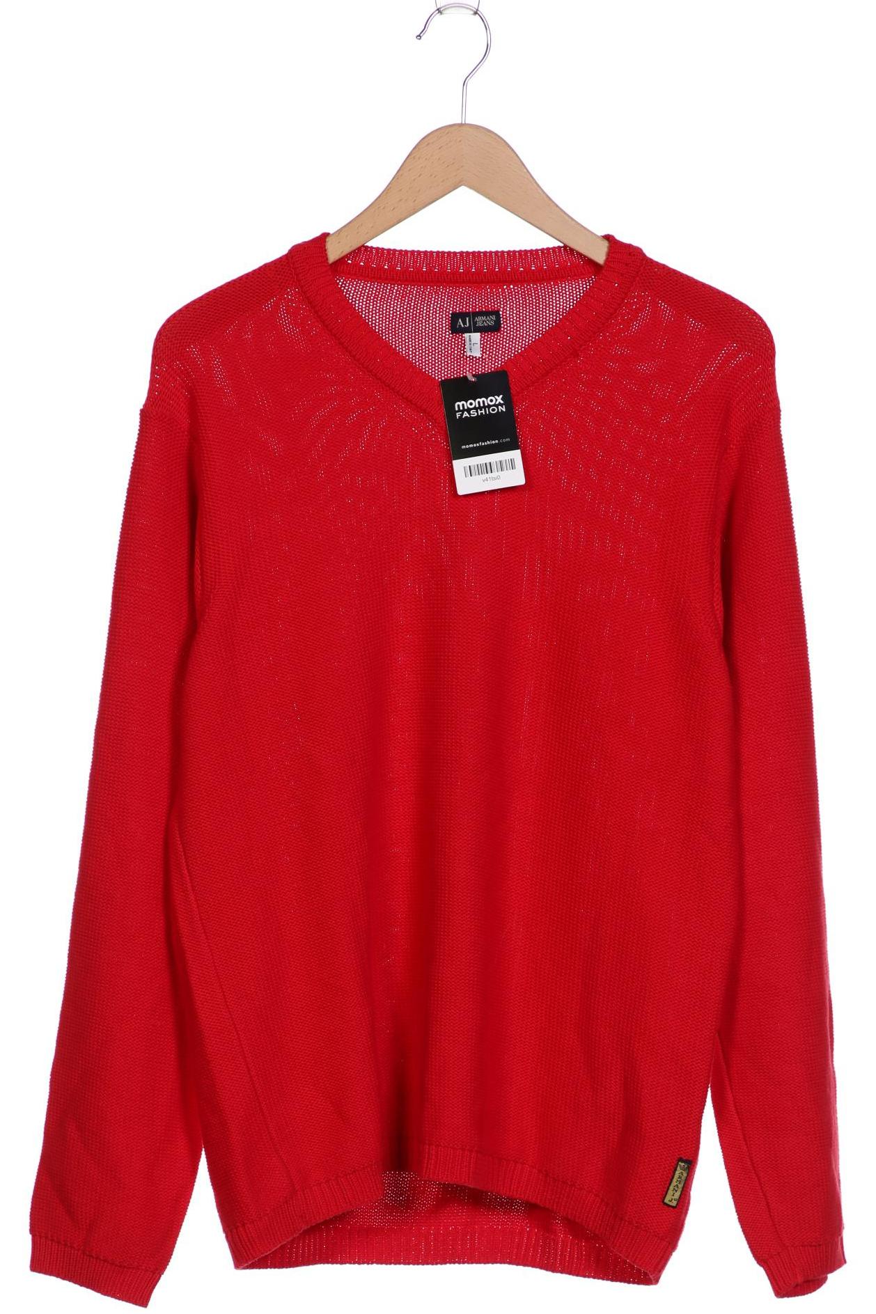 

Armani Jeans Herren Pullover, rot