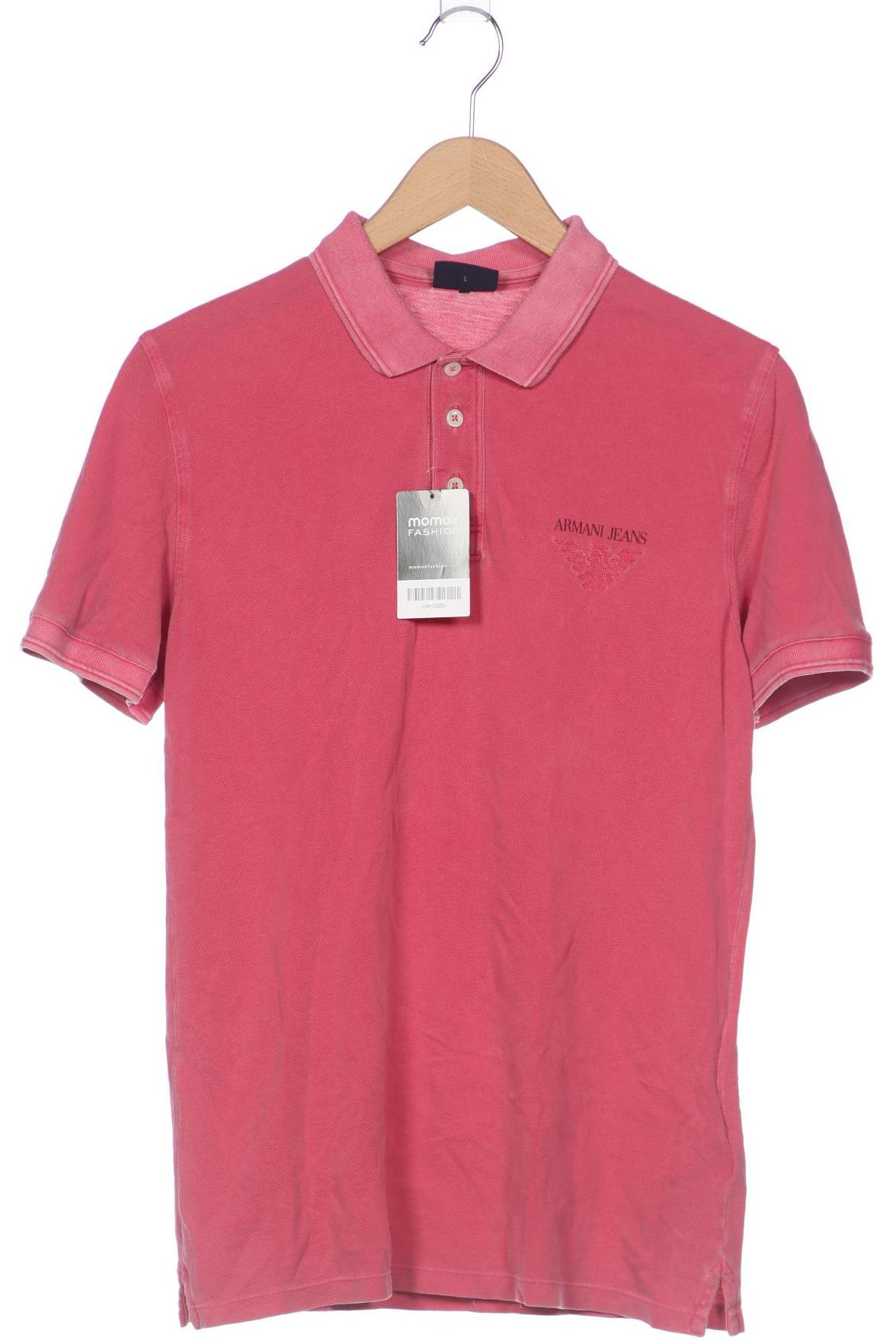 

Armani Jeans Herren Poloshirt, pink, Gr. 52