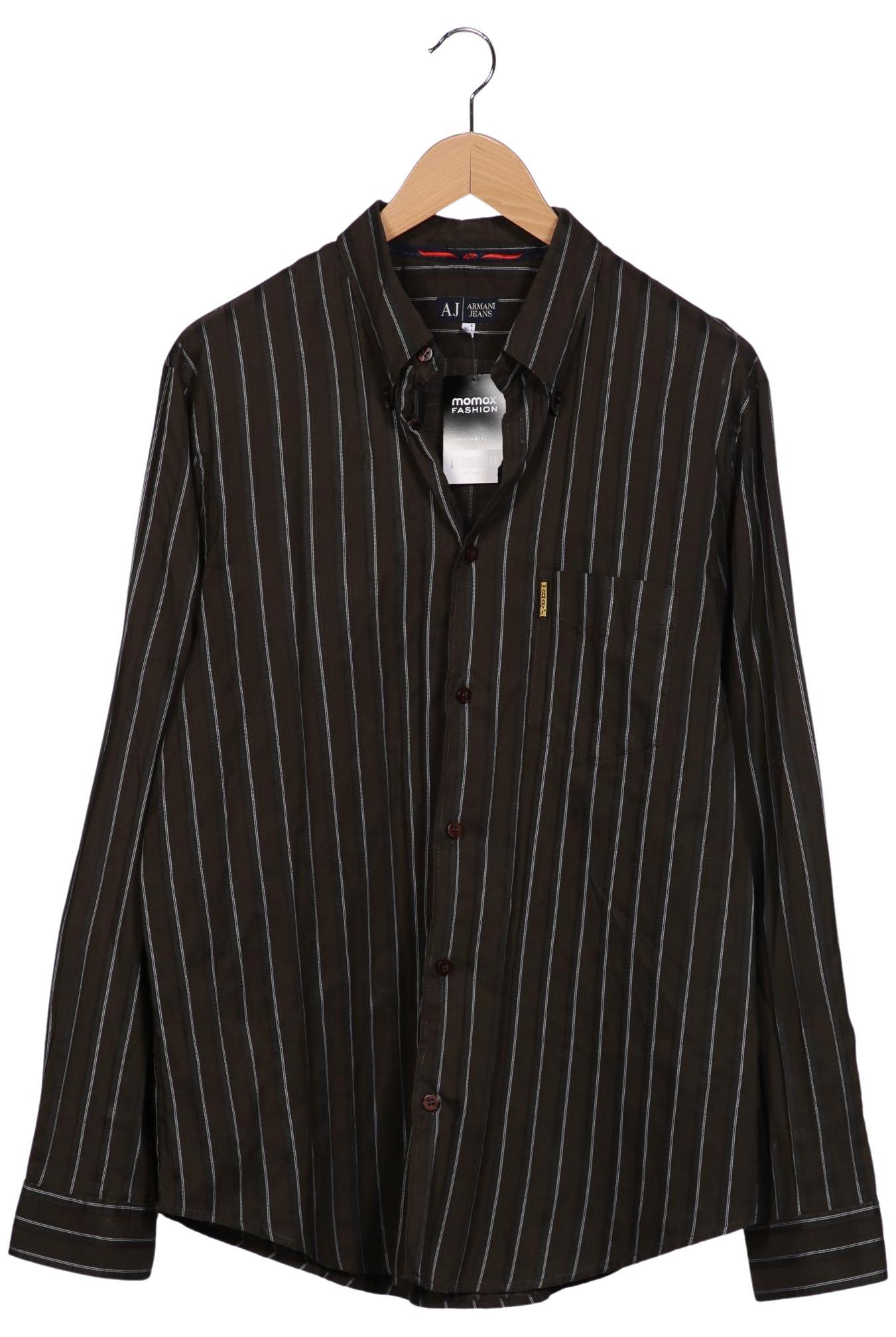 

Armani Jeans Herren Hemd, braun, Gr. 58