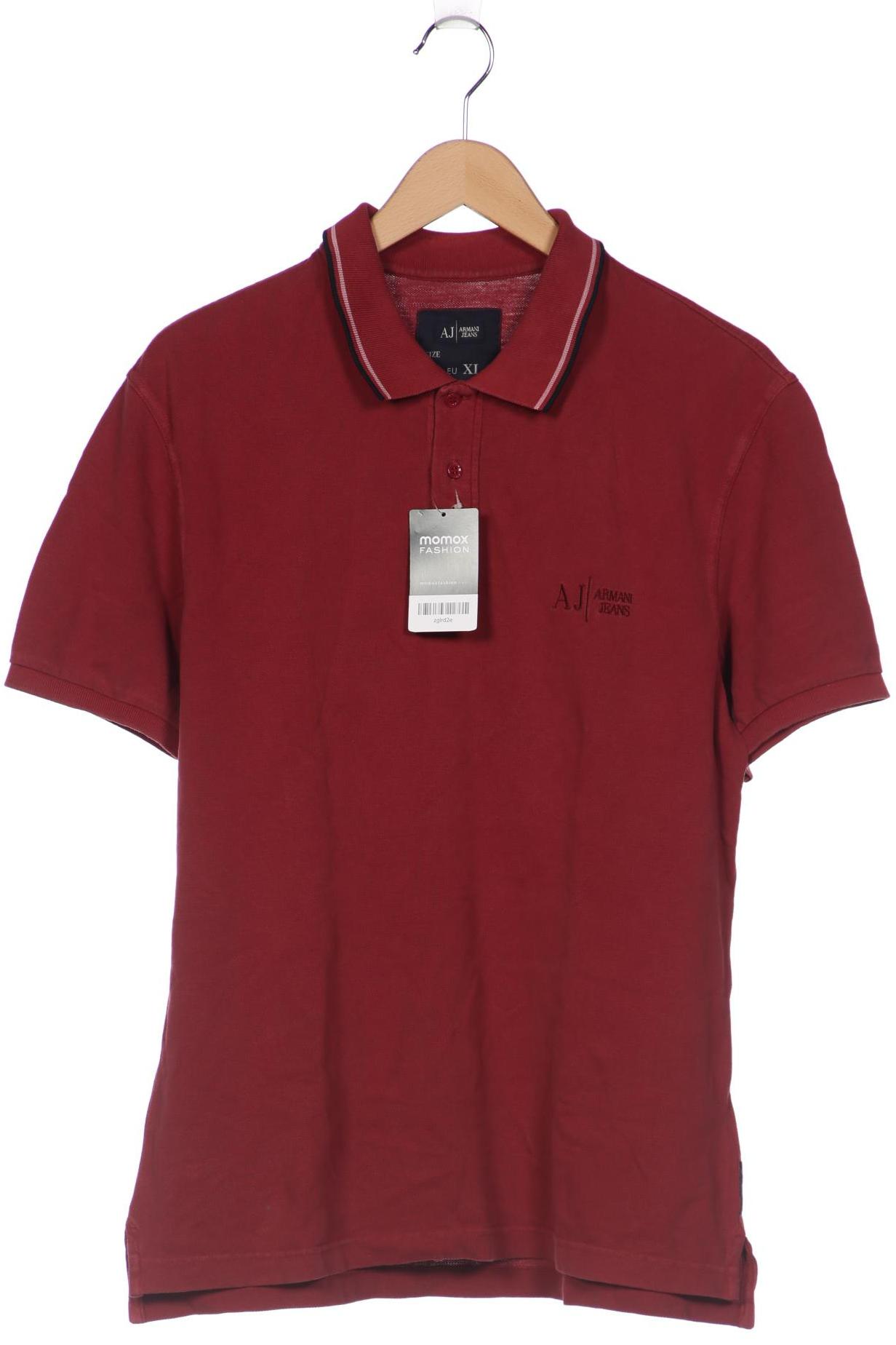 

Armani Jeans Herren Poloshirt, bordeaux