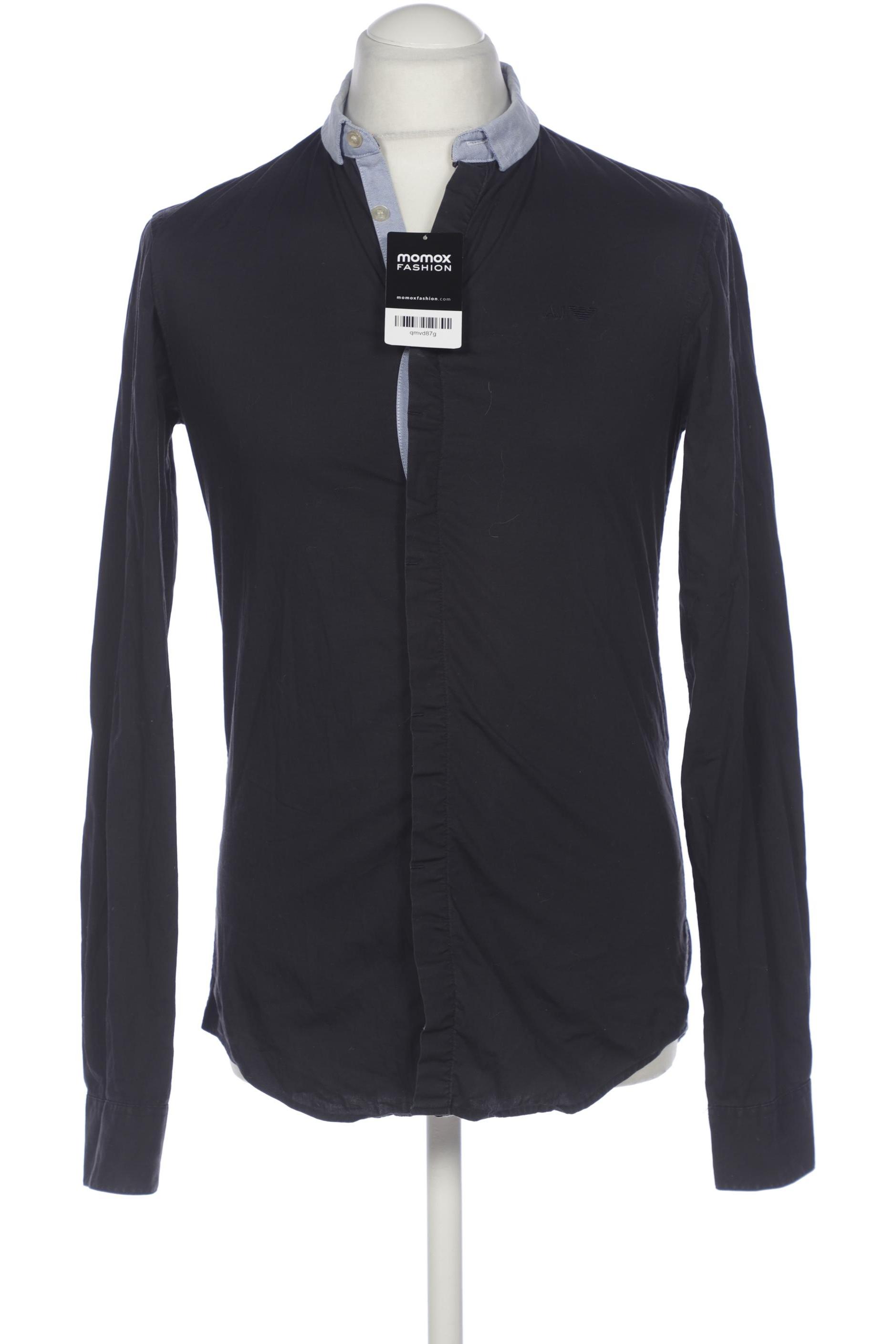 

Armani Jeans Herren Hemd, marineblau, Gr. 48