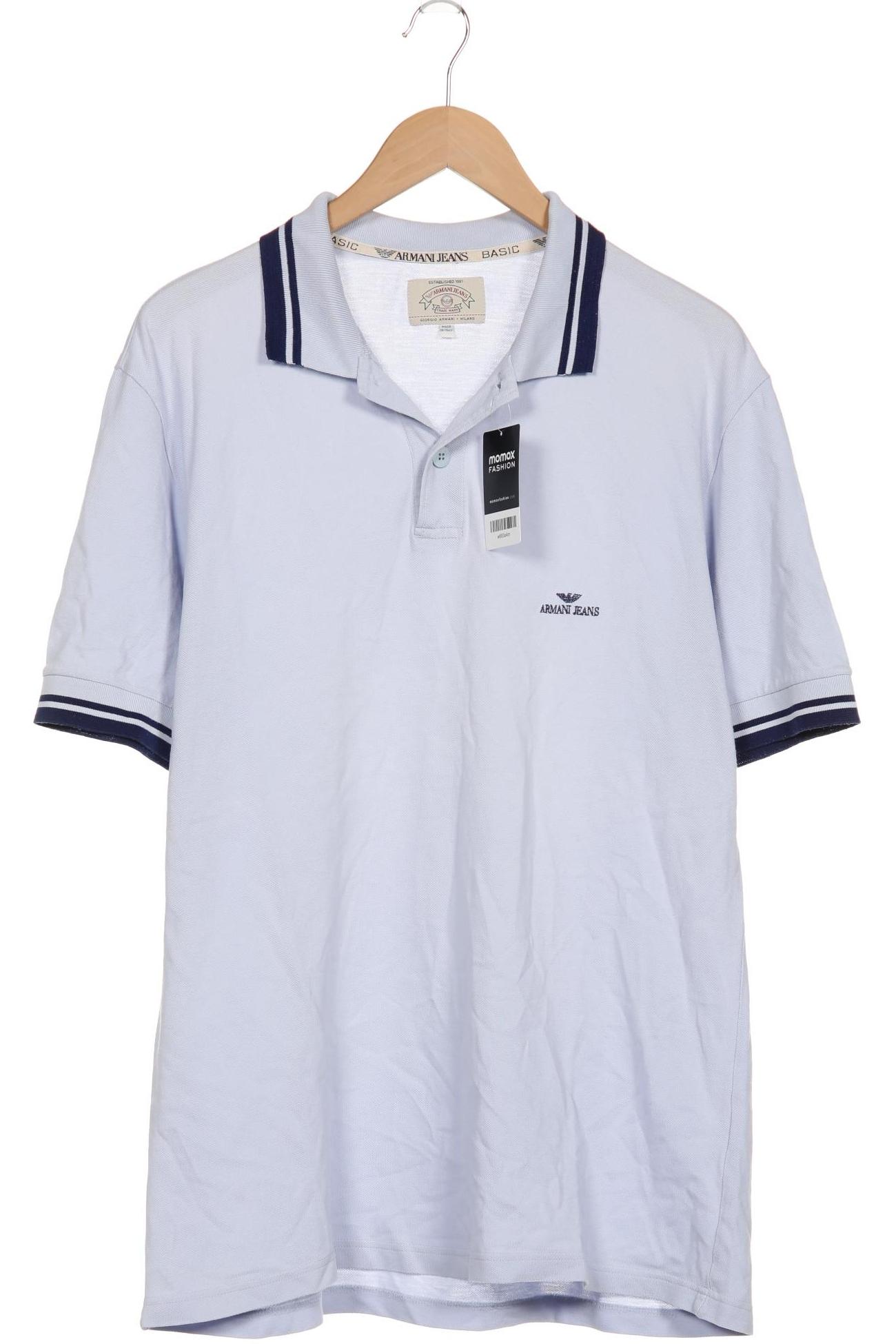 

Armani Jeans Herren Poloshirt, hellblau, Gr. 56