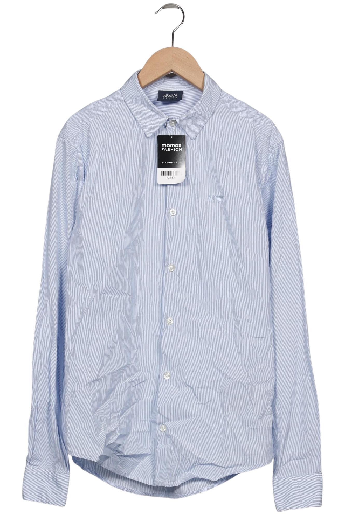 

Armani Jeans Herren Hemd, hellblau, Gr. 46