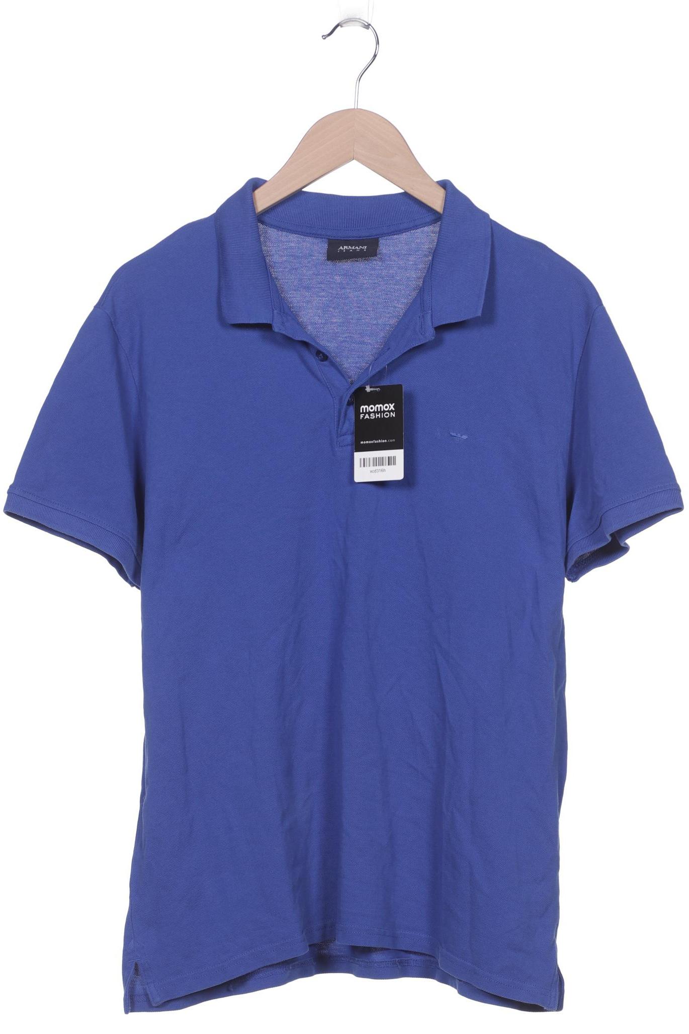 

Armani Jeans Herren Poloshirt, blau