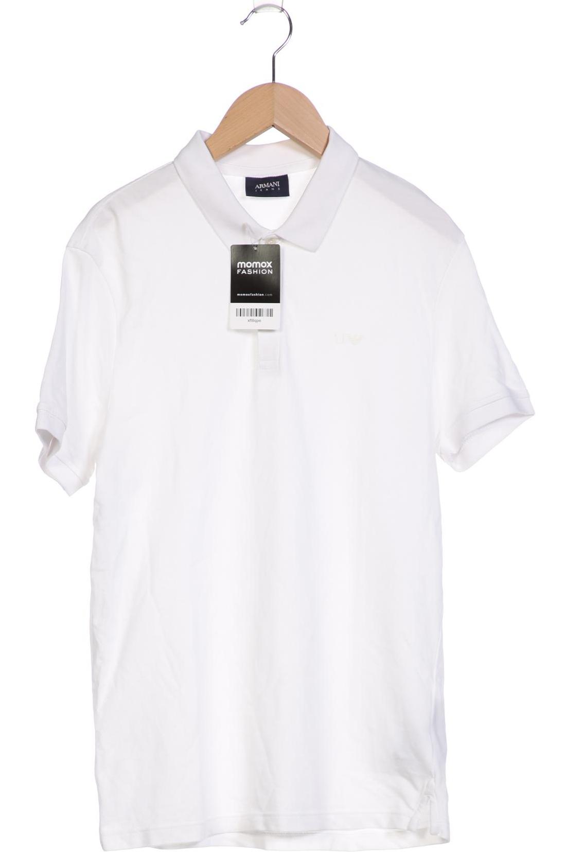 

Armani Jeans Herren Poloshirt, weiß, Gr. 46