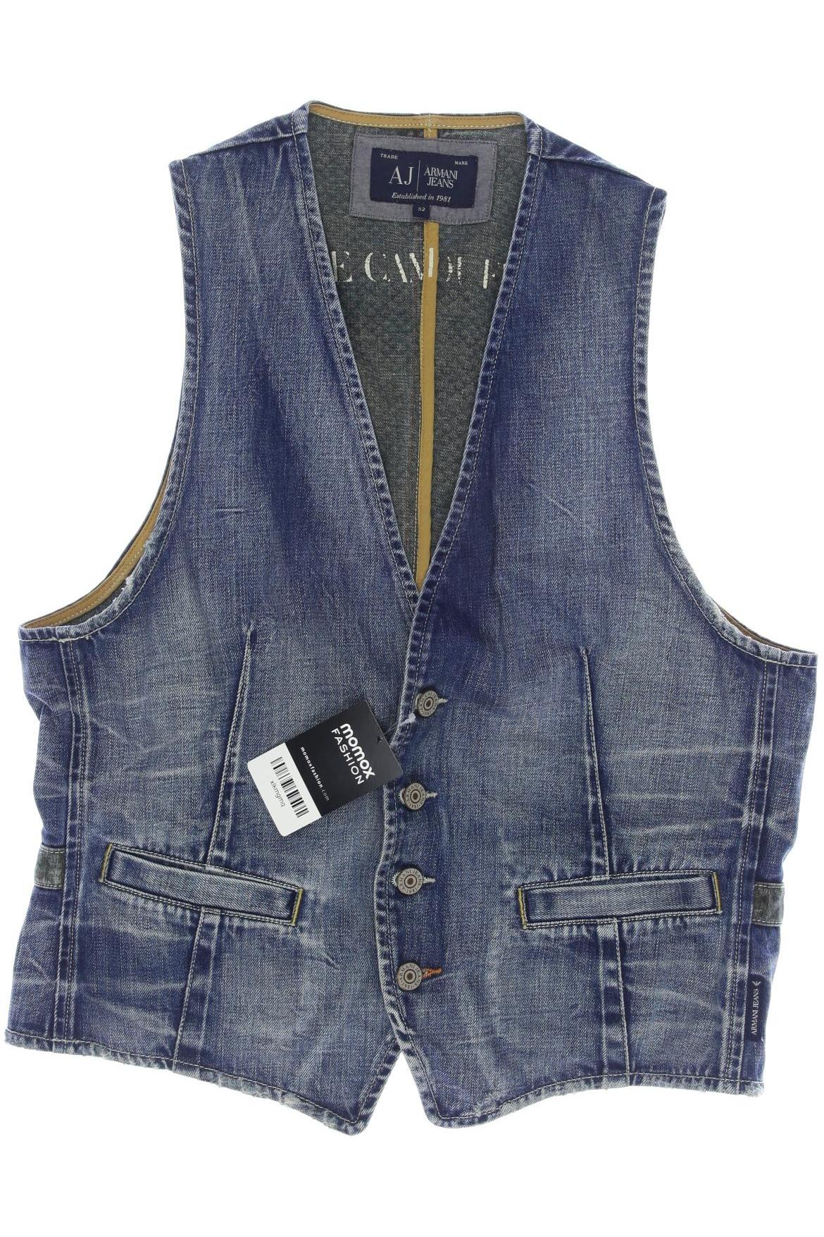 

Armani Jeans Herren Weste, blau, Gr. 52
