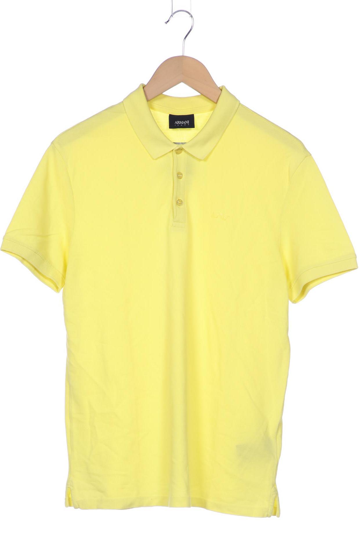 

Armani Jeans Herren Poloshirt, gelb, Gr. 52