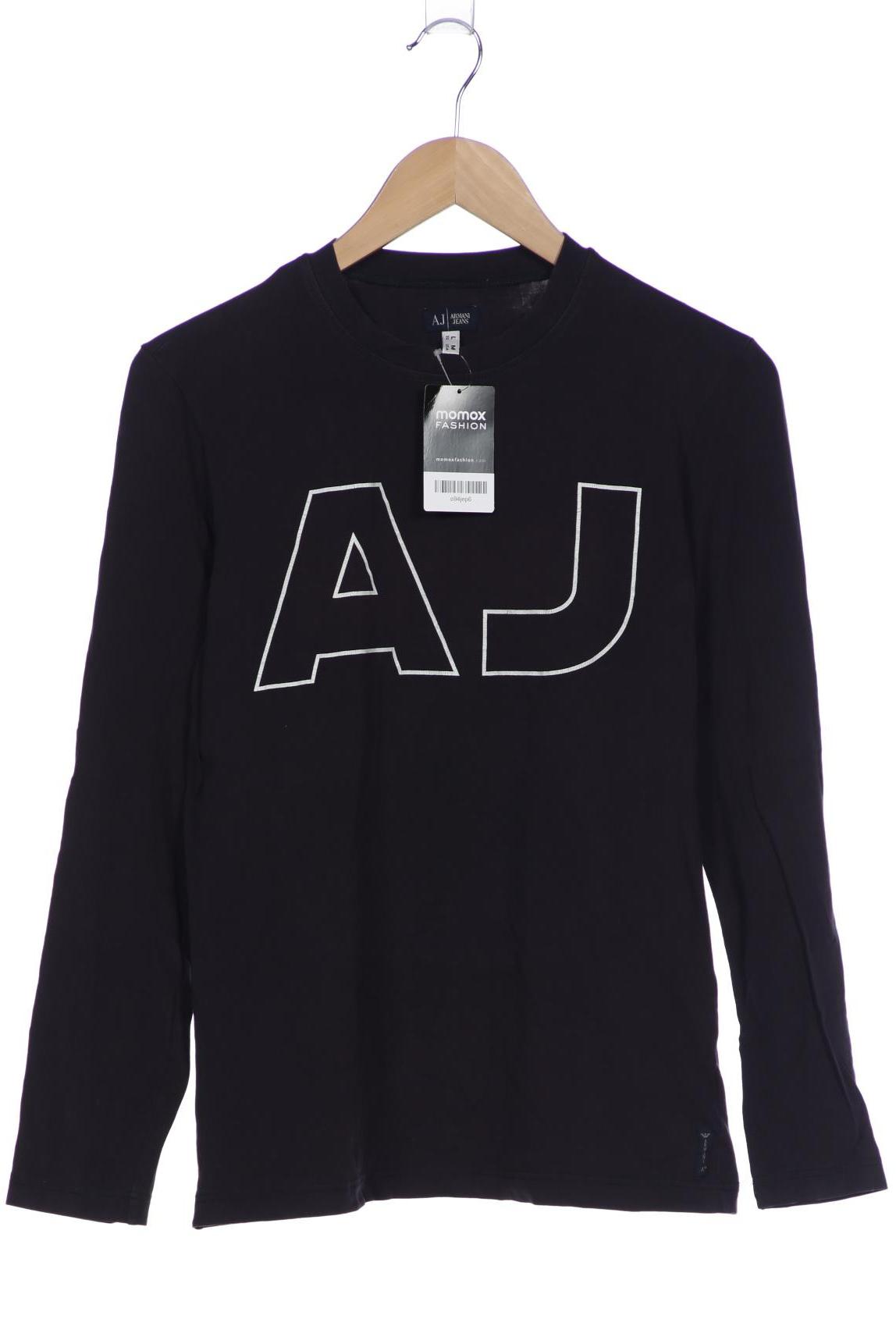 

Armani Jeans Herren Langarmshirt, grau, Gr. 52