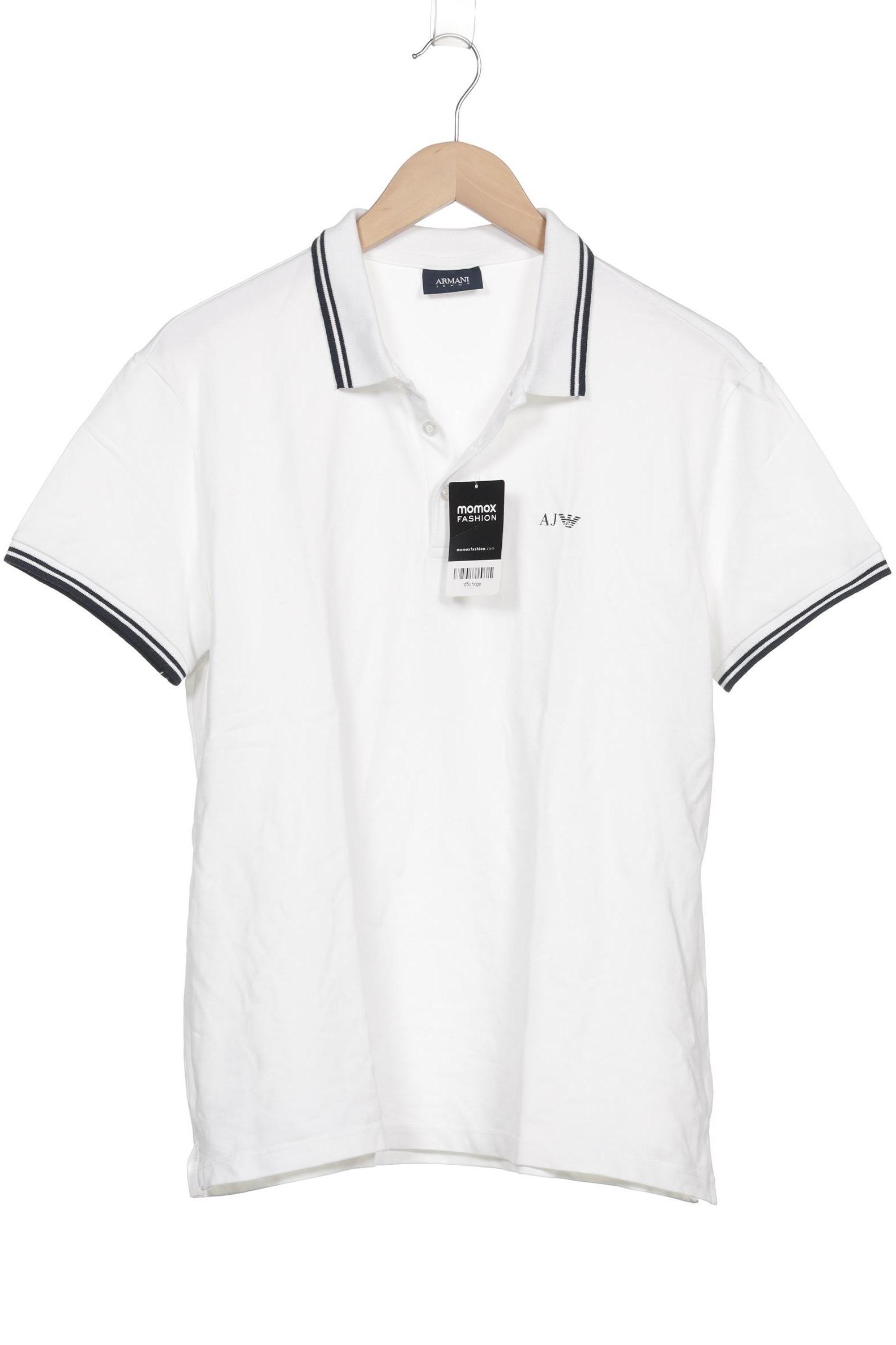 

Armani Jeans Herren Poloshirt, weiß, Gr. 56