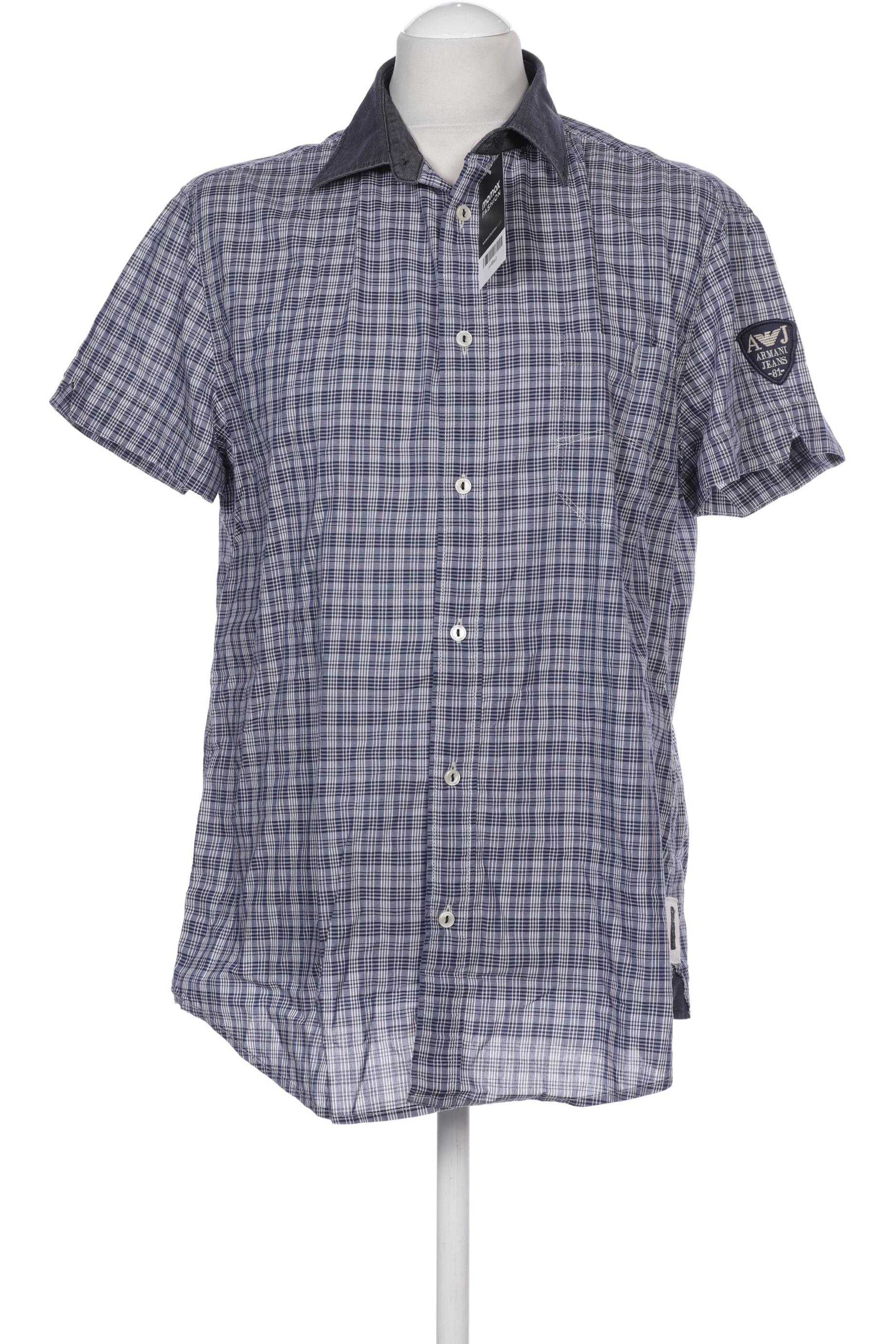 

Armani Jeans Herren Hemd, marineblau, Gr. 54