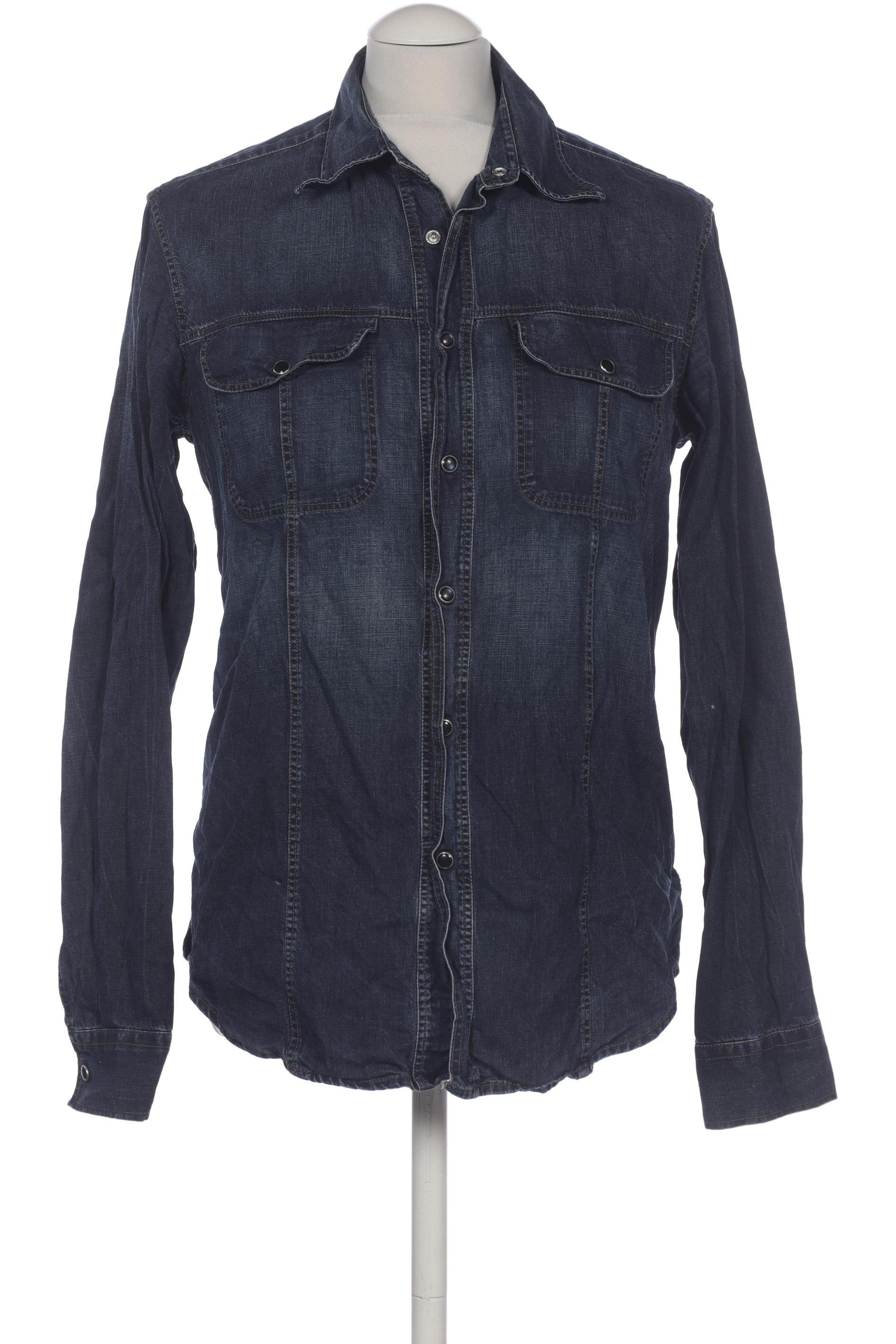 

Armani Jeans Herren Hemd, marineblau, Gr. 48