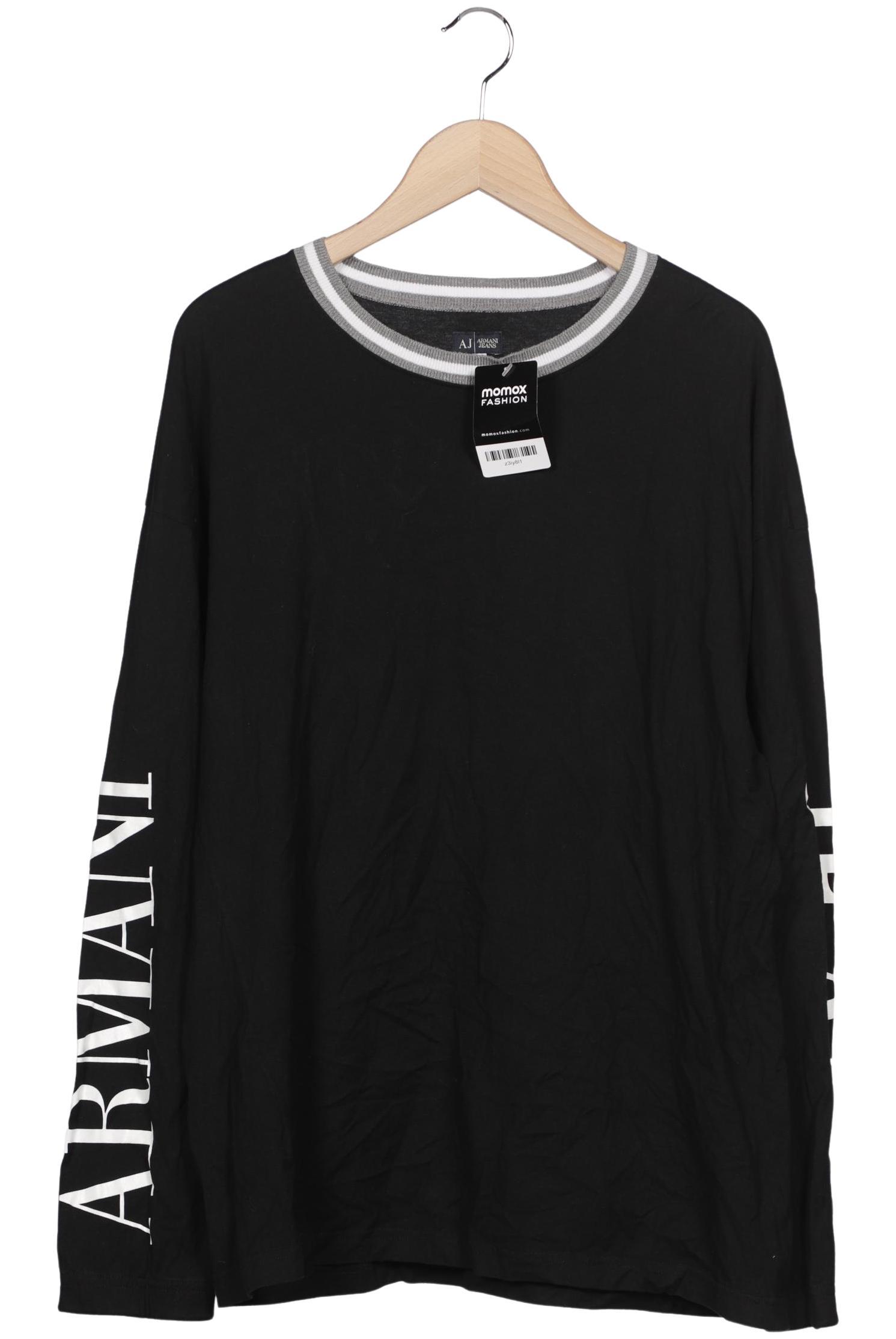 

Armani Jeans Herren Langarmshirt, schwarz, Gr. 56