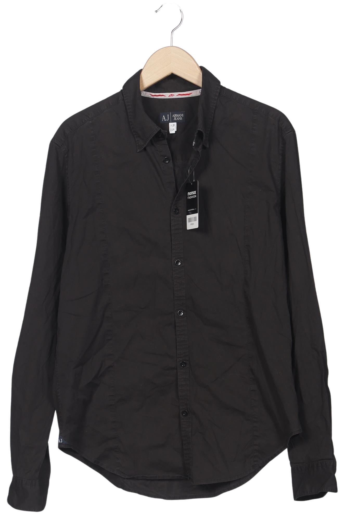 

Armani Jeans Herren Hemd, schwarz, Gr. 56