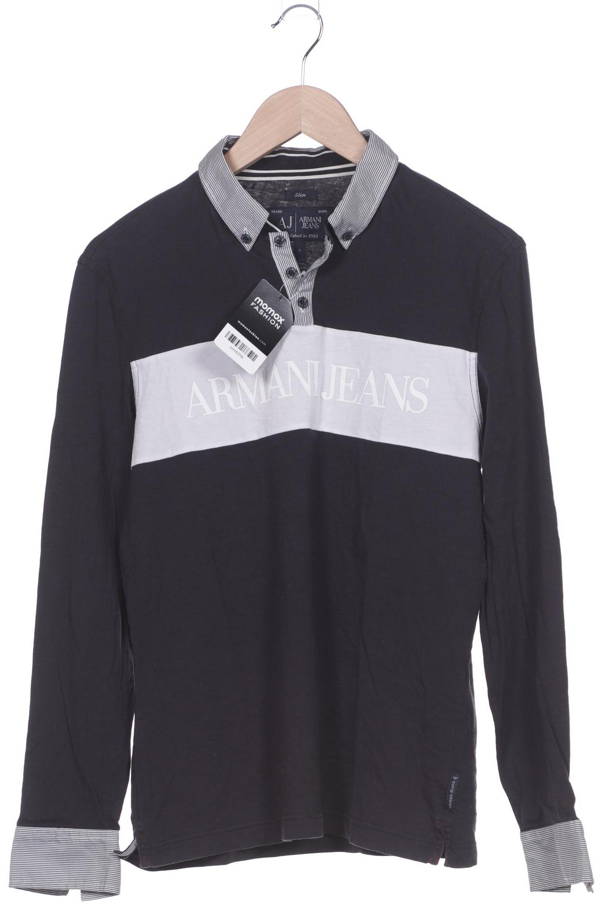 

Armani Jeans Herren Poloshirt, schwarz, Gr. 52