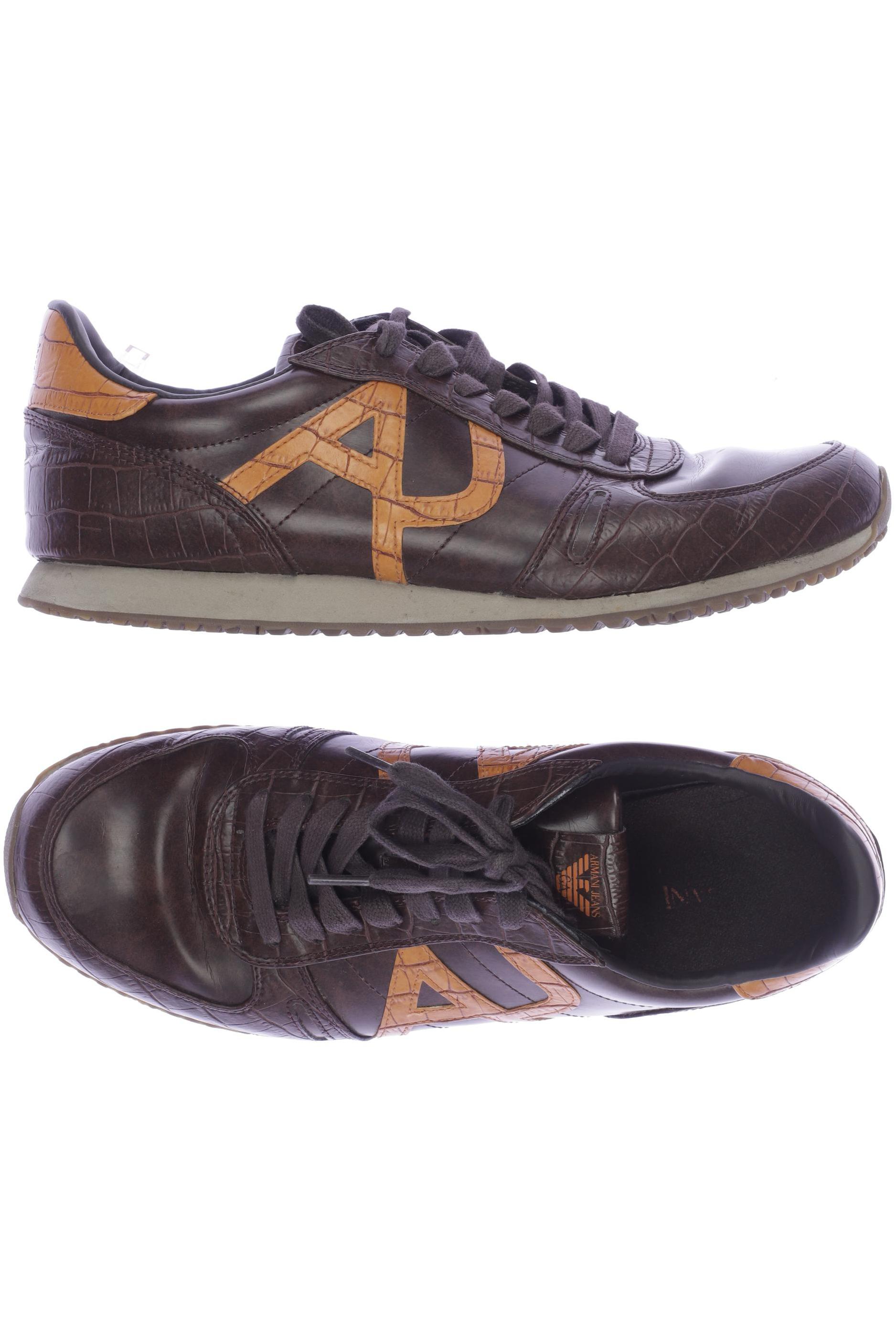 

Armani Jeans Herren Sneakers, braun, Gr. 43