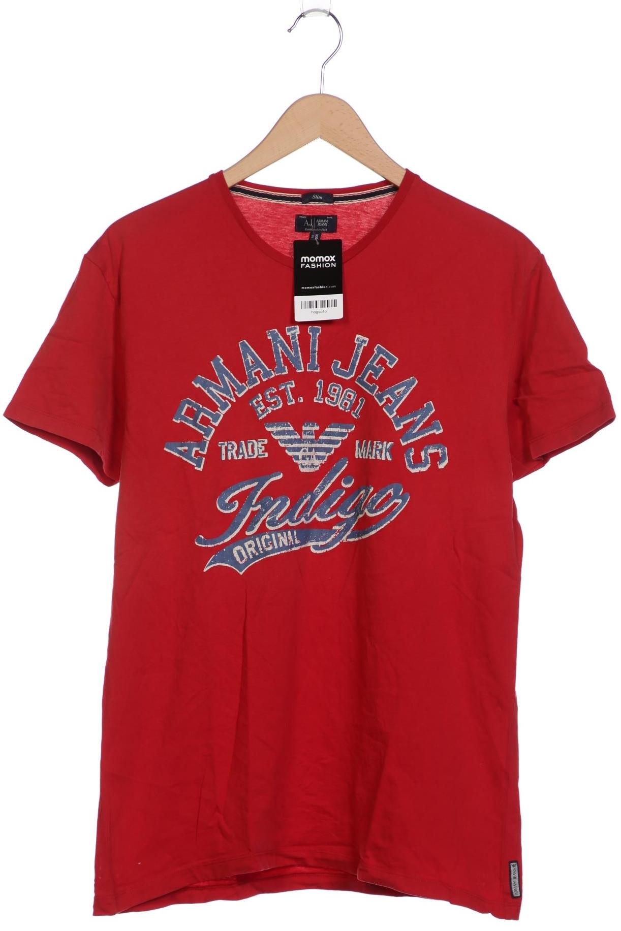 

Armani Jeans Herren T-Shirt, rot, Gr. 56