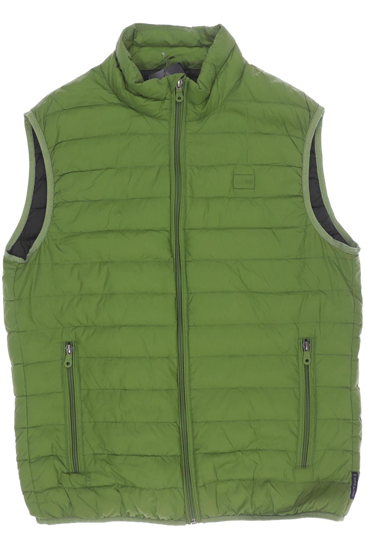 

Armani Jeans Herren Weste, grün, Gr. 50