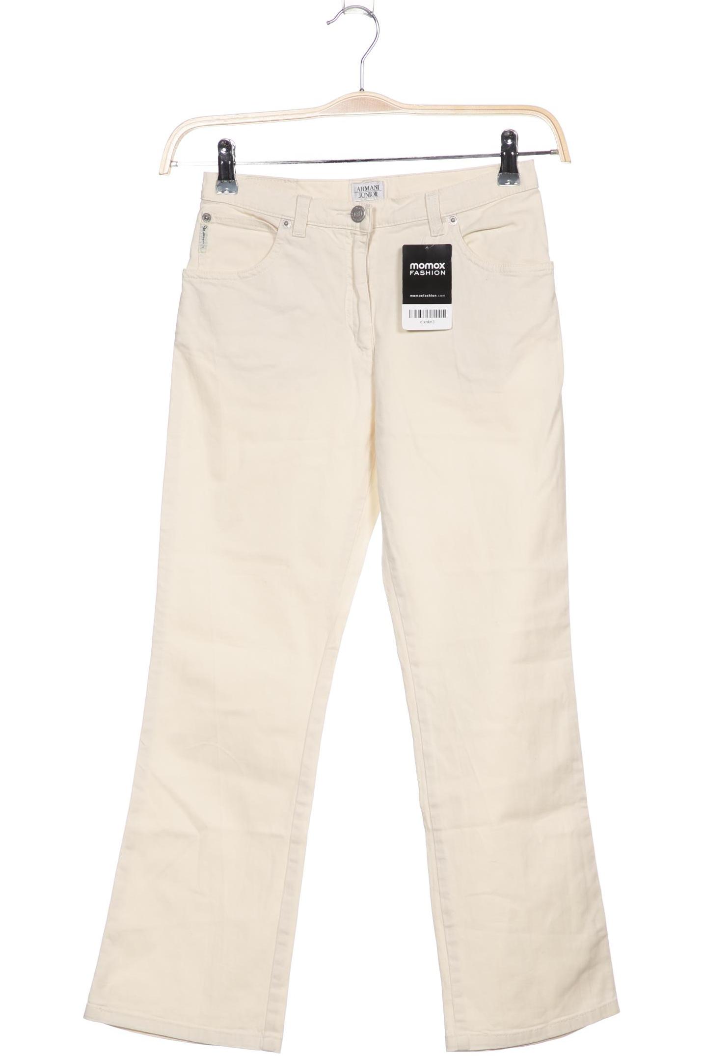 

Armani Junior Damen Jeans, cremeweiß, Gr. 42