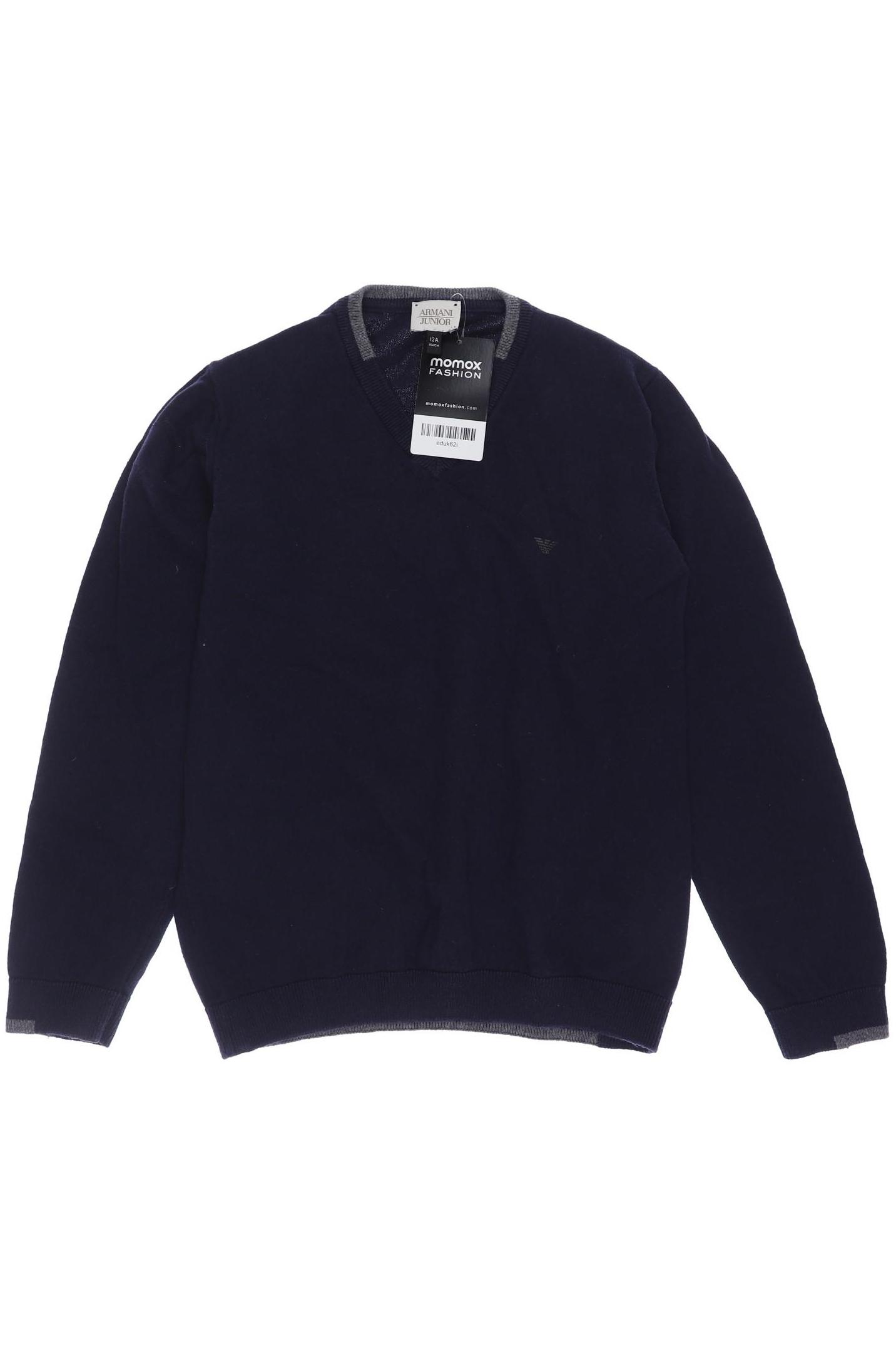 

ARMANI JUNIOR Jungen Pullover, marineblau