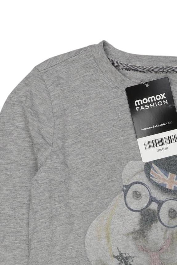 Thumbnail - Armani Junior Mädchen Langarmshirt, grau, Gr. 110