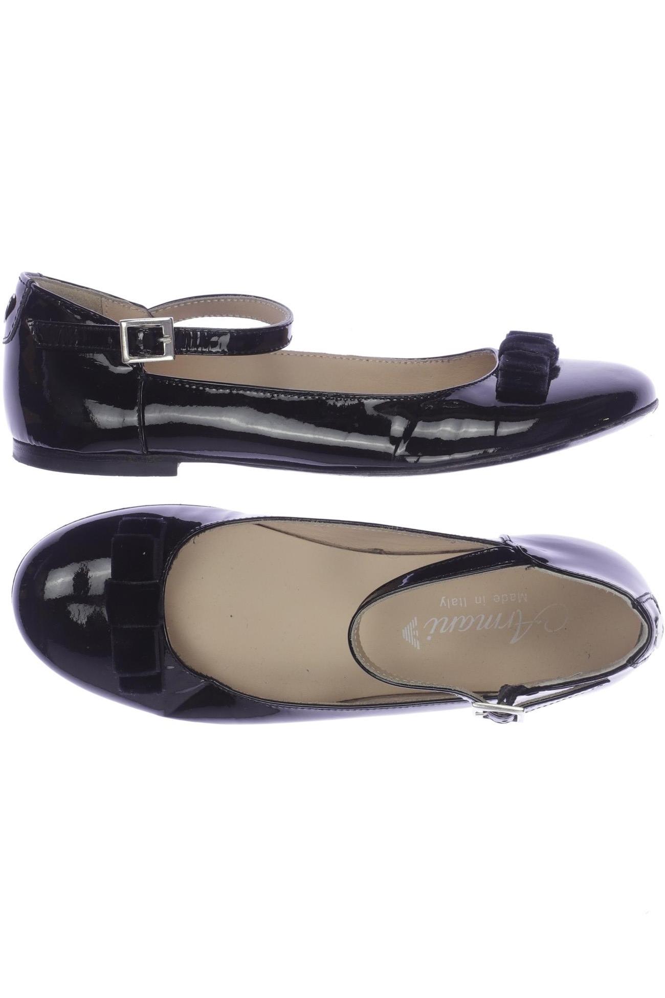 

Armani Junior Damen Kinderschuhe, schwarz, Gr. 34