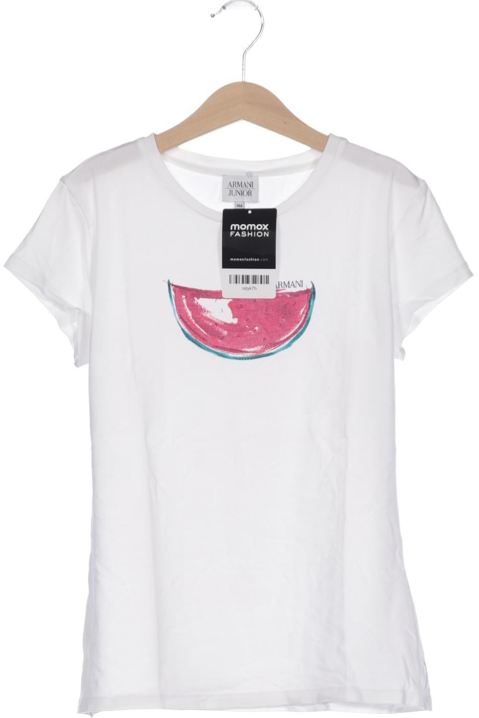 

Armani Junior Damen T-Shirt, weiß, Gr. 164