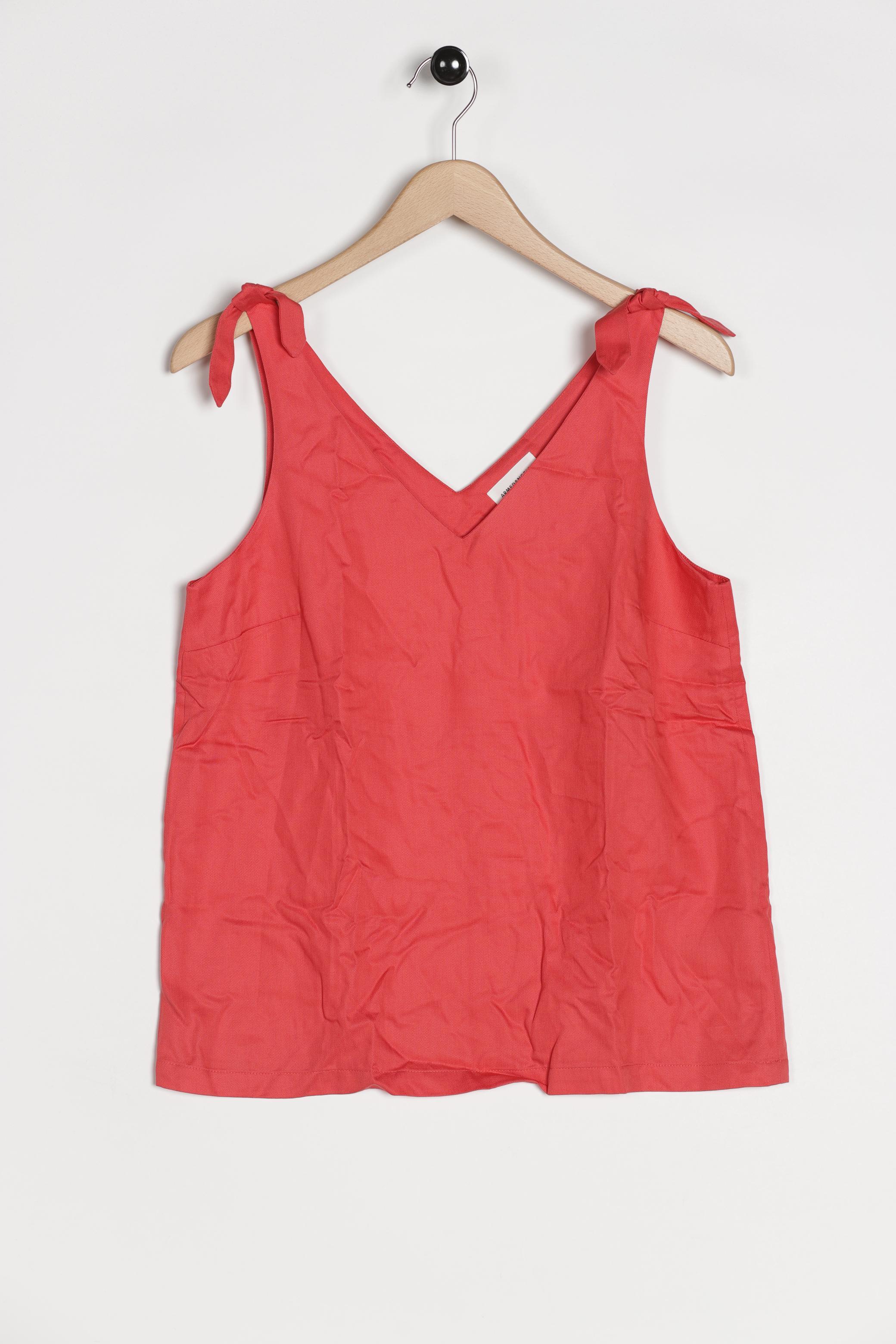 

Armedangels Damen Bluse, rot, Gr. 40