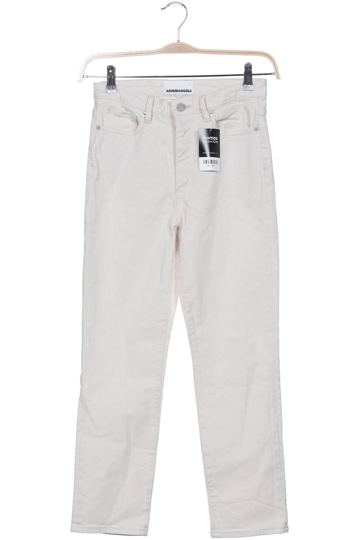 

Armedangels Damen Jeans, cremeweiß, Gr. 26