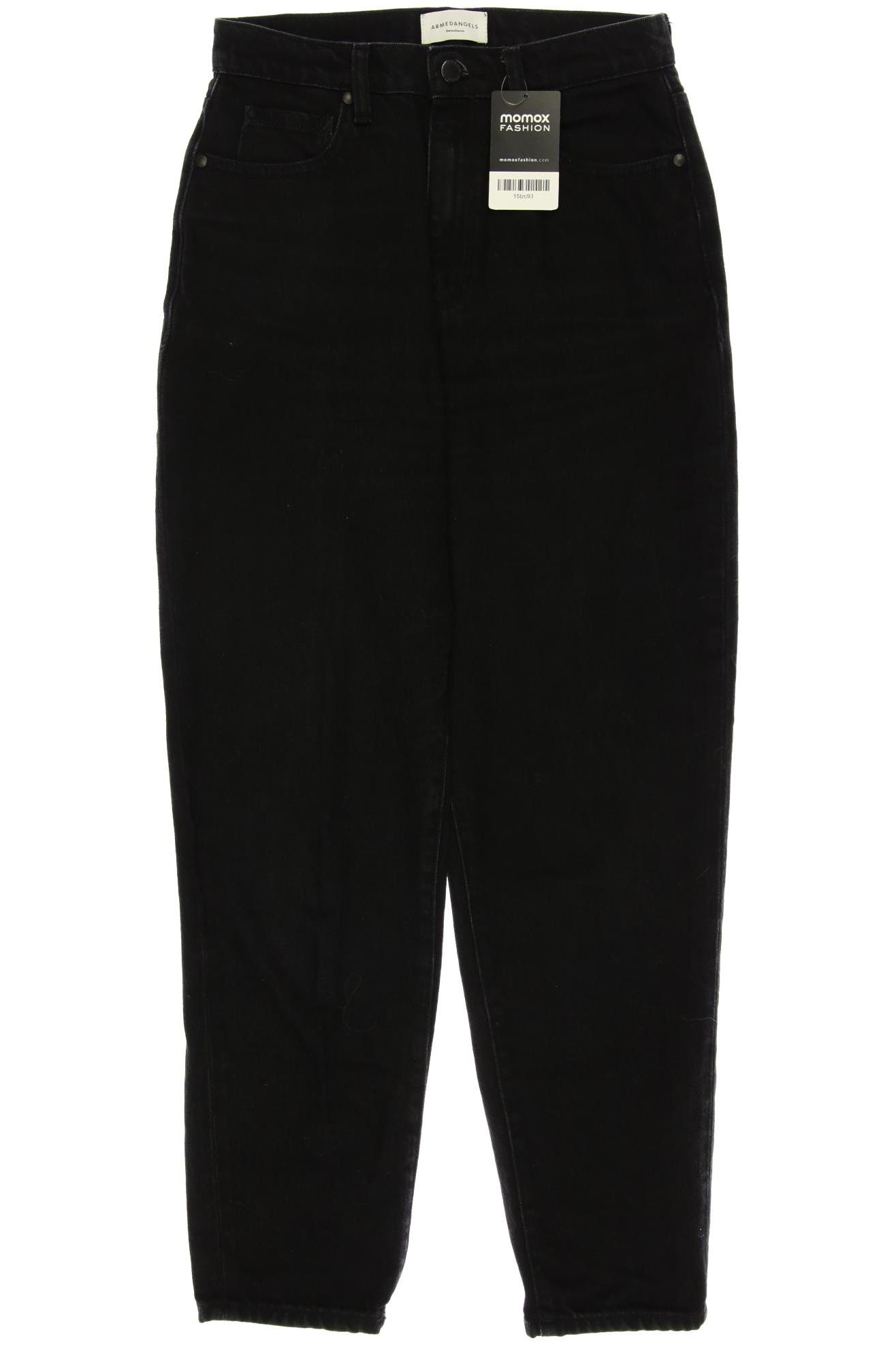 

Armedangels Damen Jeans, schwarz, Gr. 25