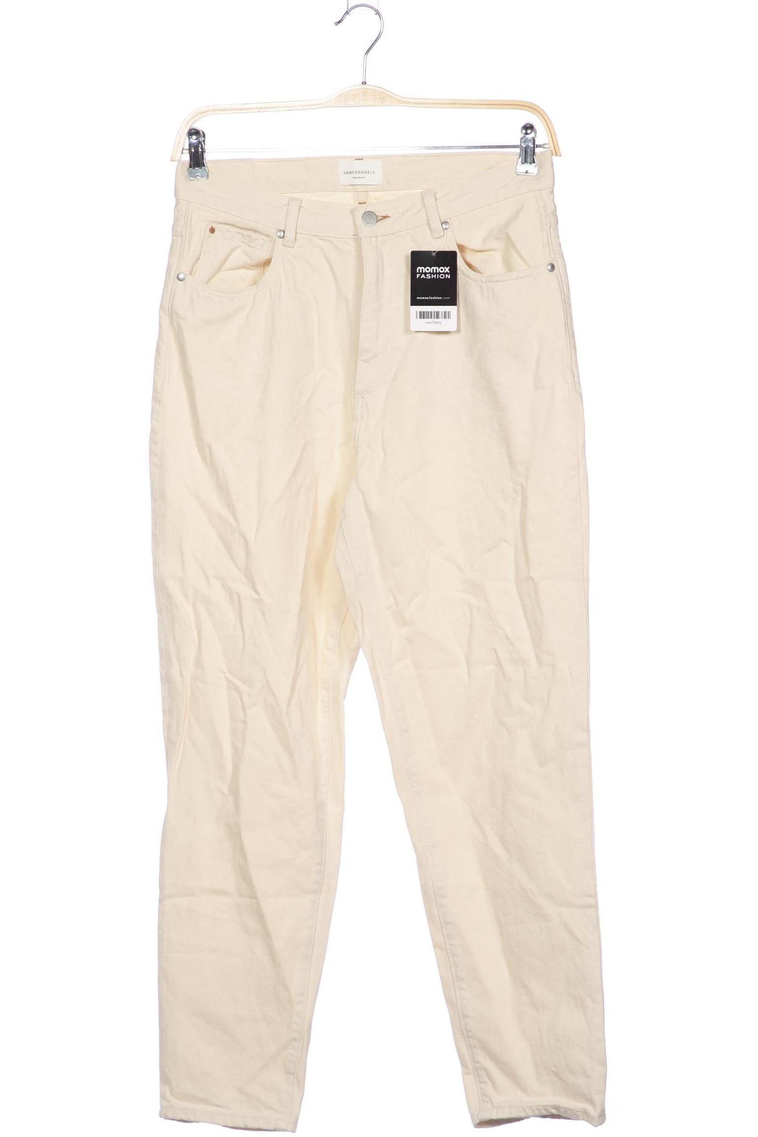 

Armedangels Damen Jeans, cremeweiß, Gr. 31