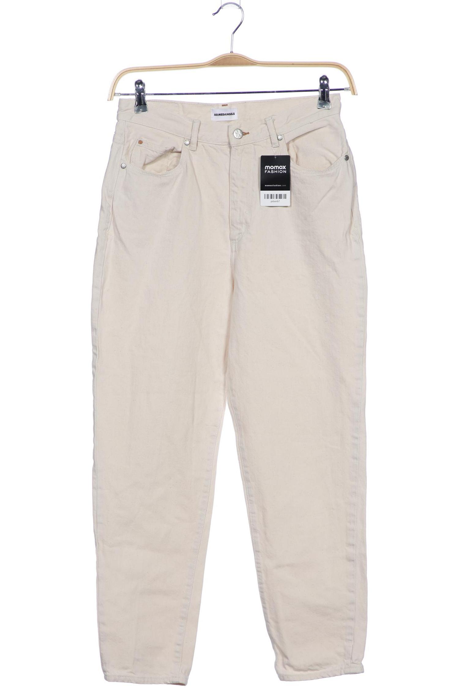 

Armedangels Damen Jeans, cremeweiß, Gr. 29