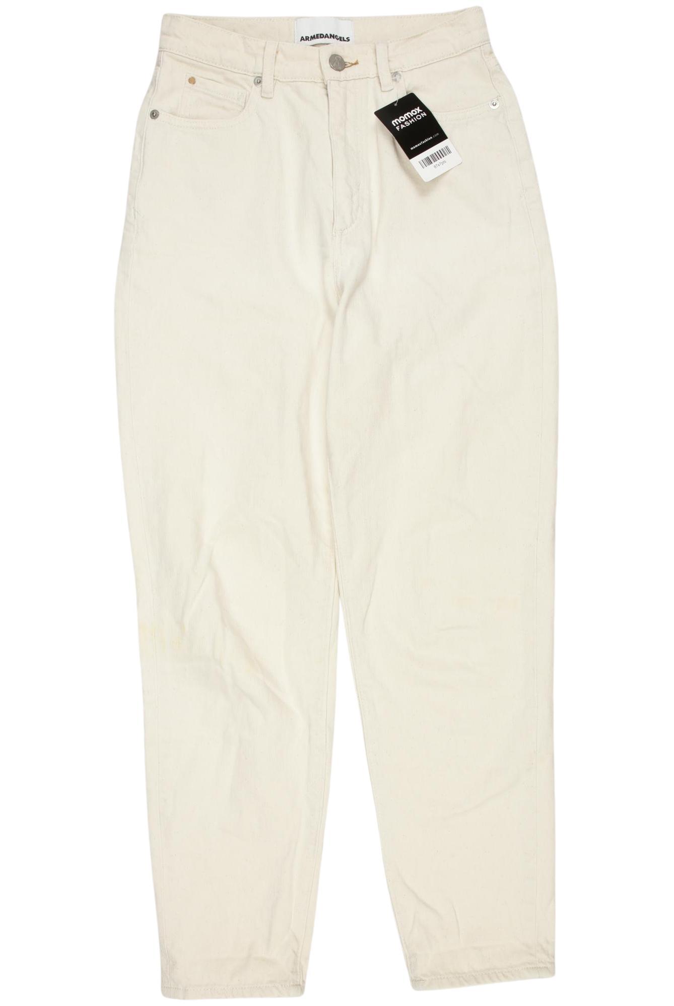 

Armedangels Damen Jeans, cremeweiß, Gr. 25
