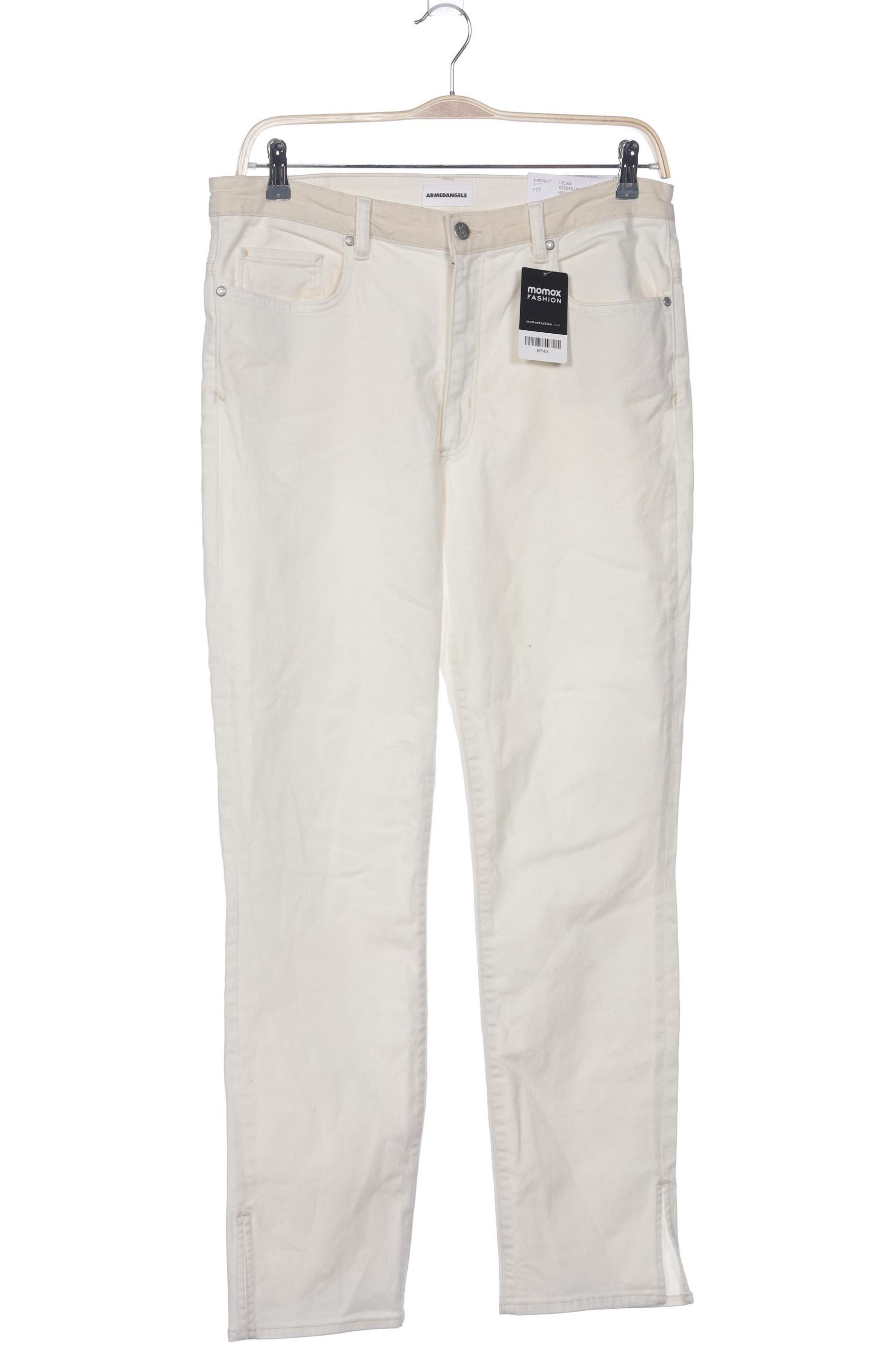 

Armedangels Damen Jeans, cremeweiß, Gr. 34