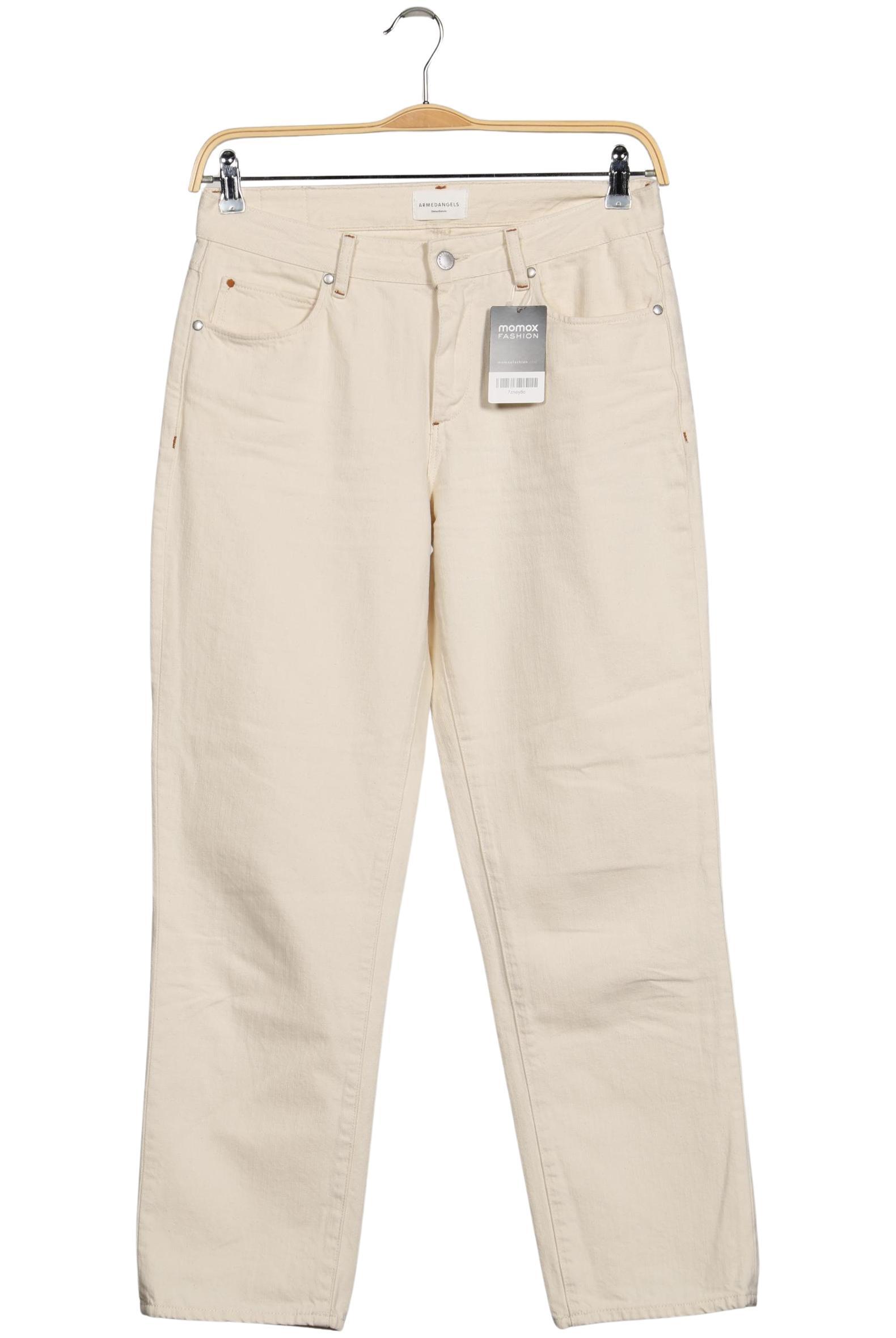 

Armedangels Damen Jeans, cremeweiß, Gr. 29
