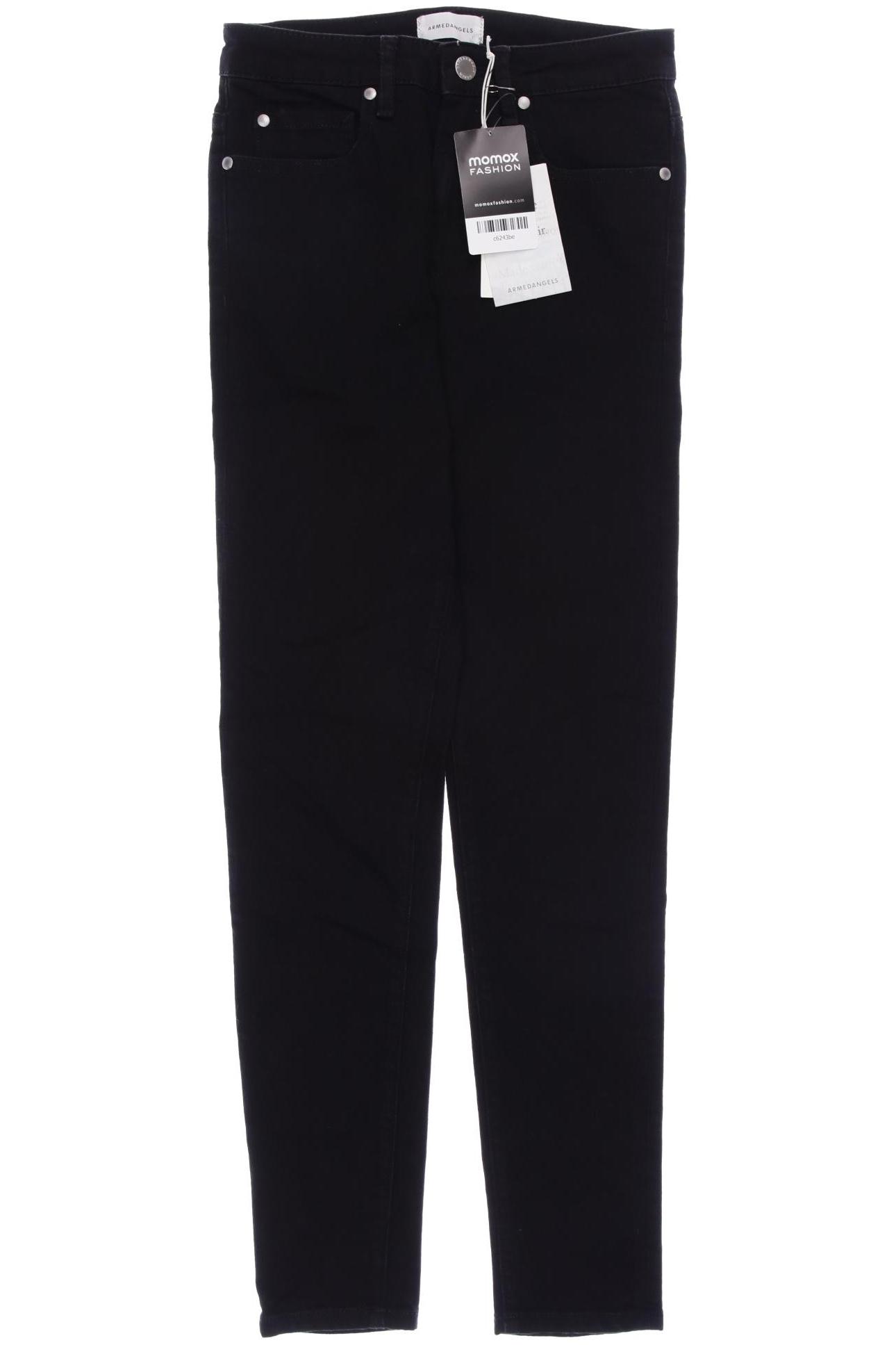 

Armedangels Damen Jeans, schwarz, Gr. 25