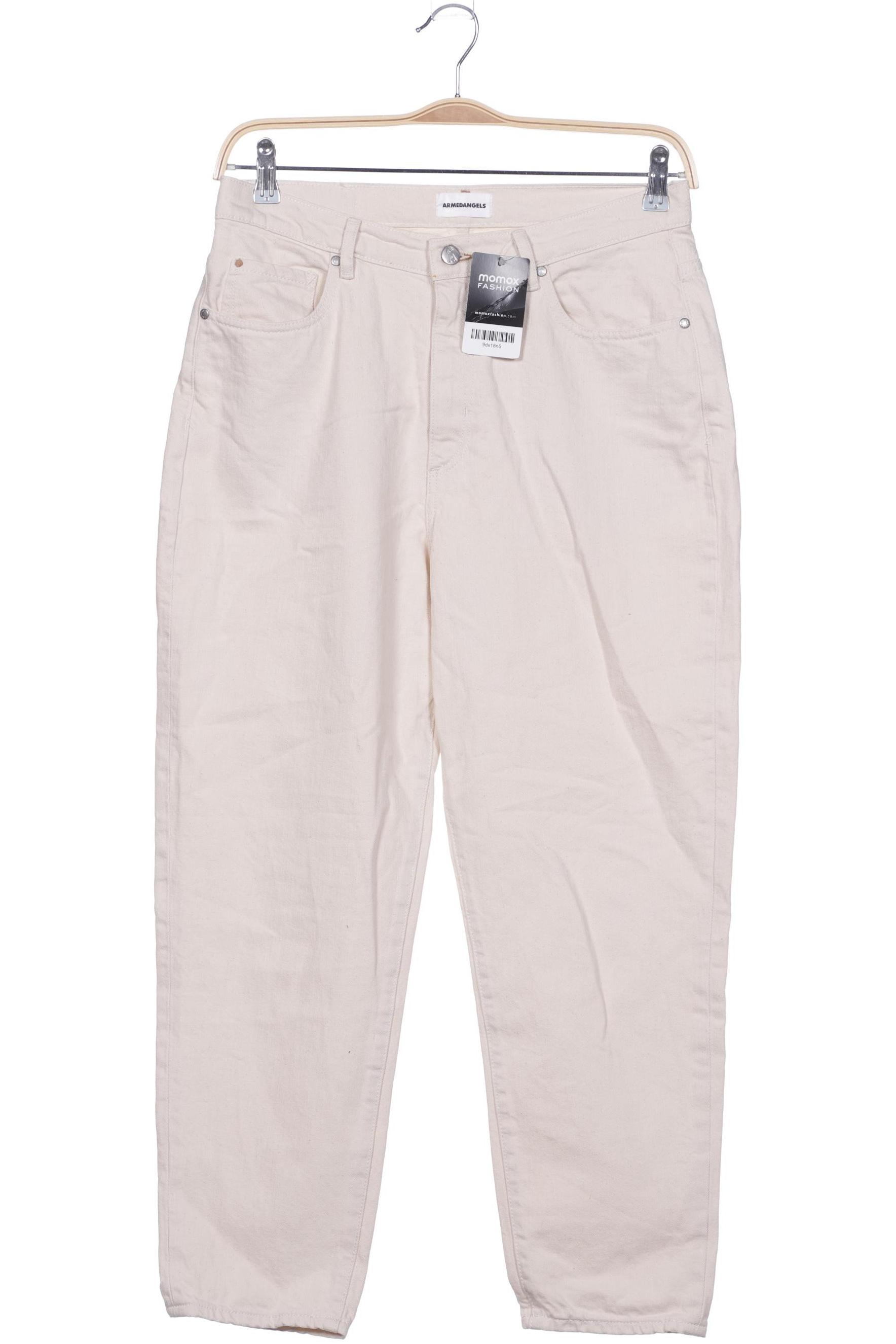 

Armedangels Damen Jeans, cremeweiß, Gr. 42