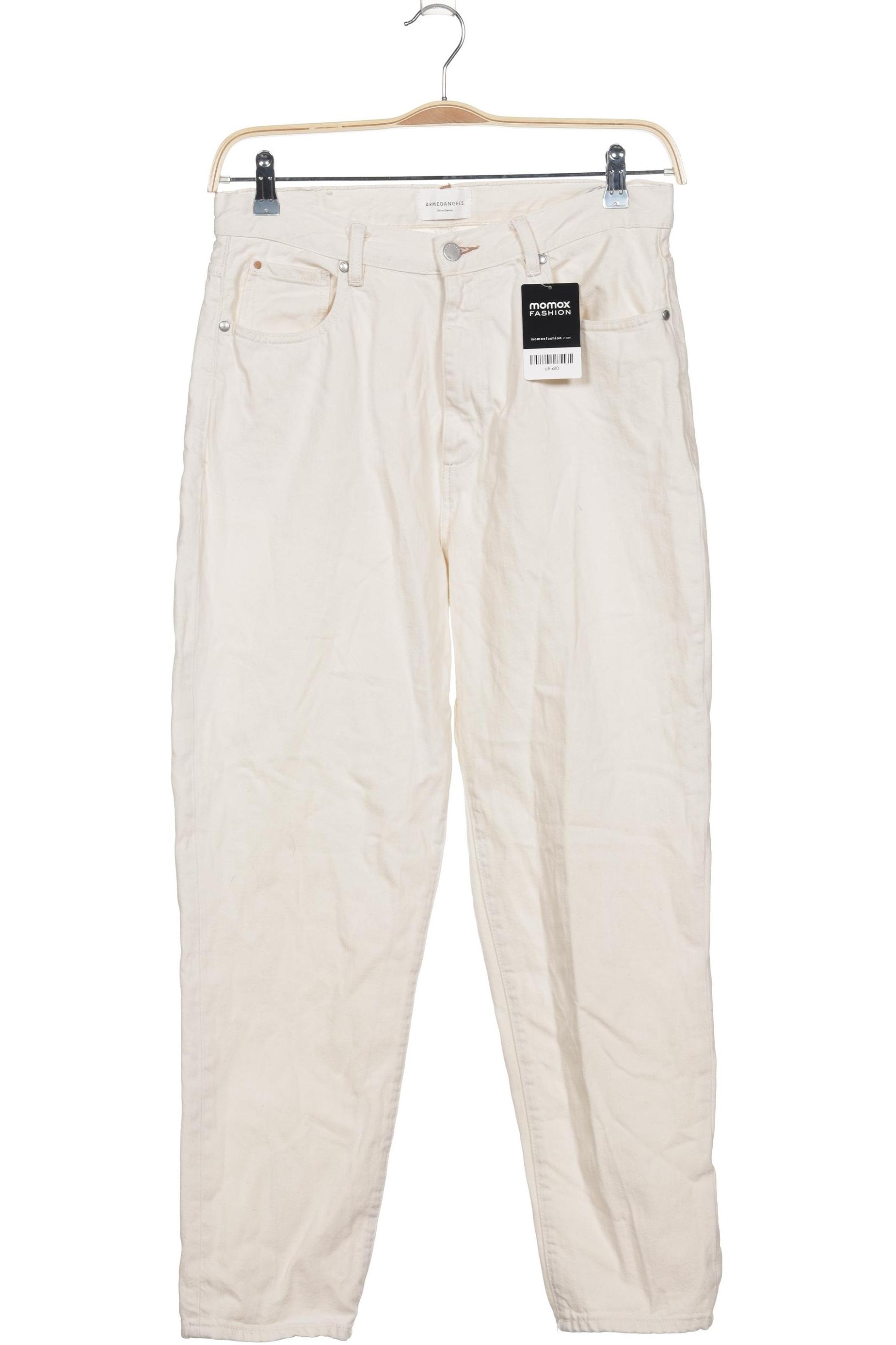 

Armedangels Damen Jeans, cremeweiß, Gr. 30