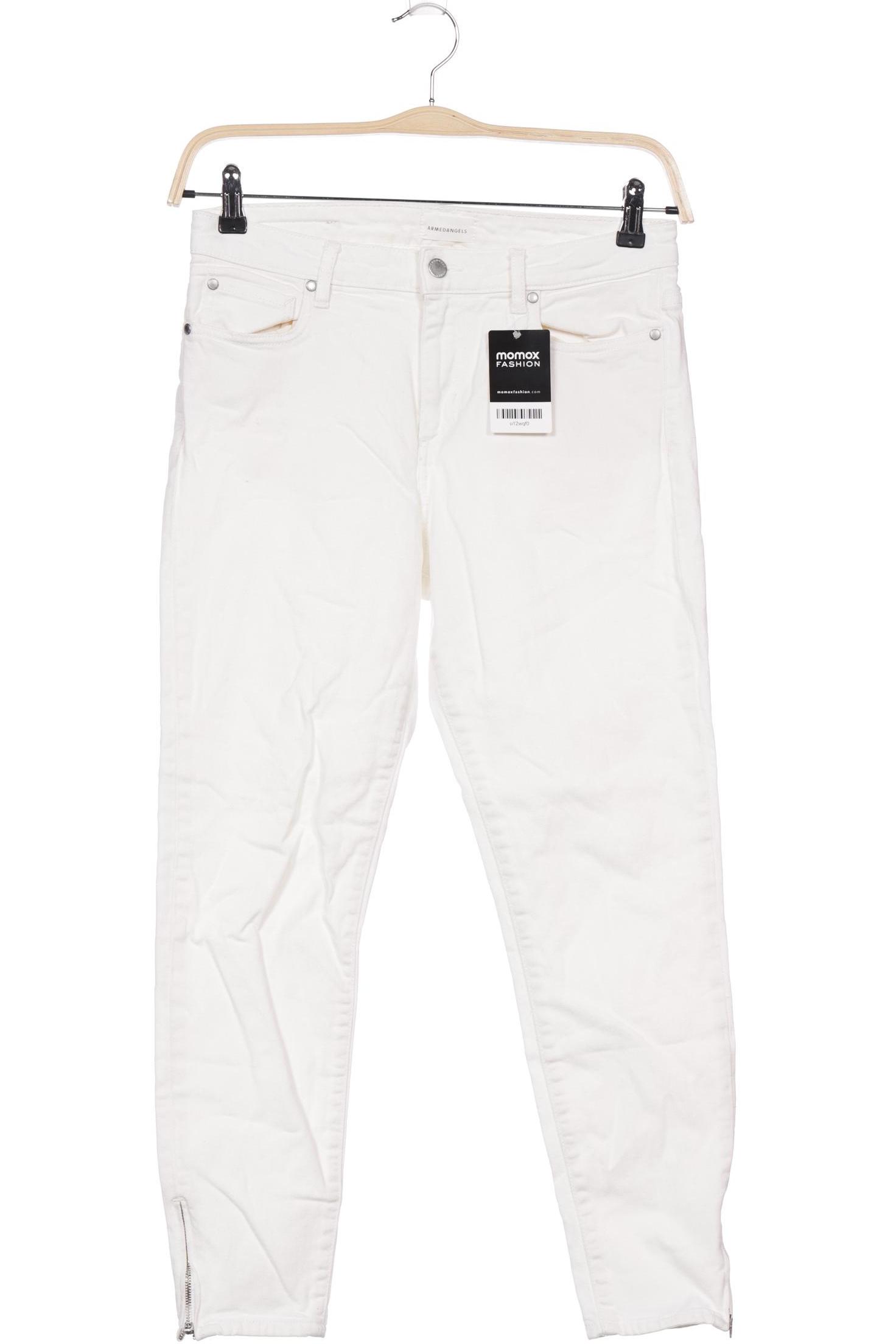 

Armedangels Damen Jeans, cremeweiß, Gr. 29