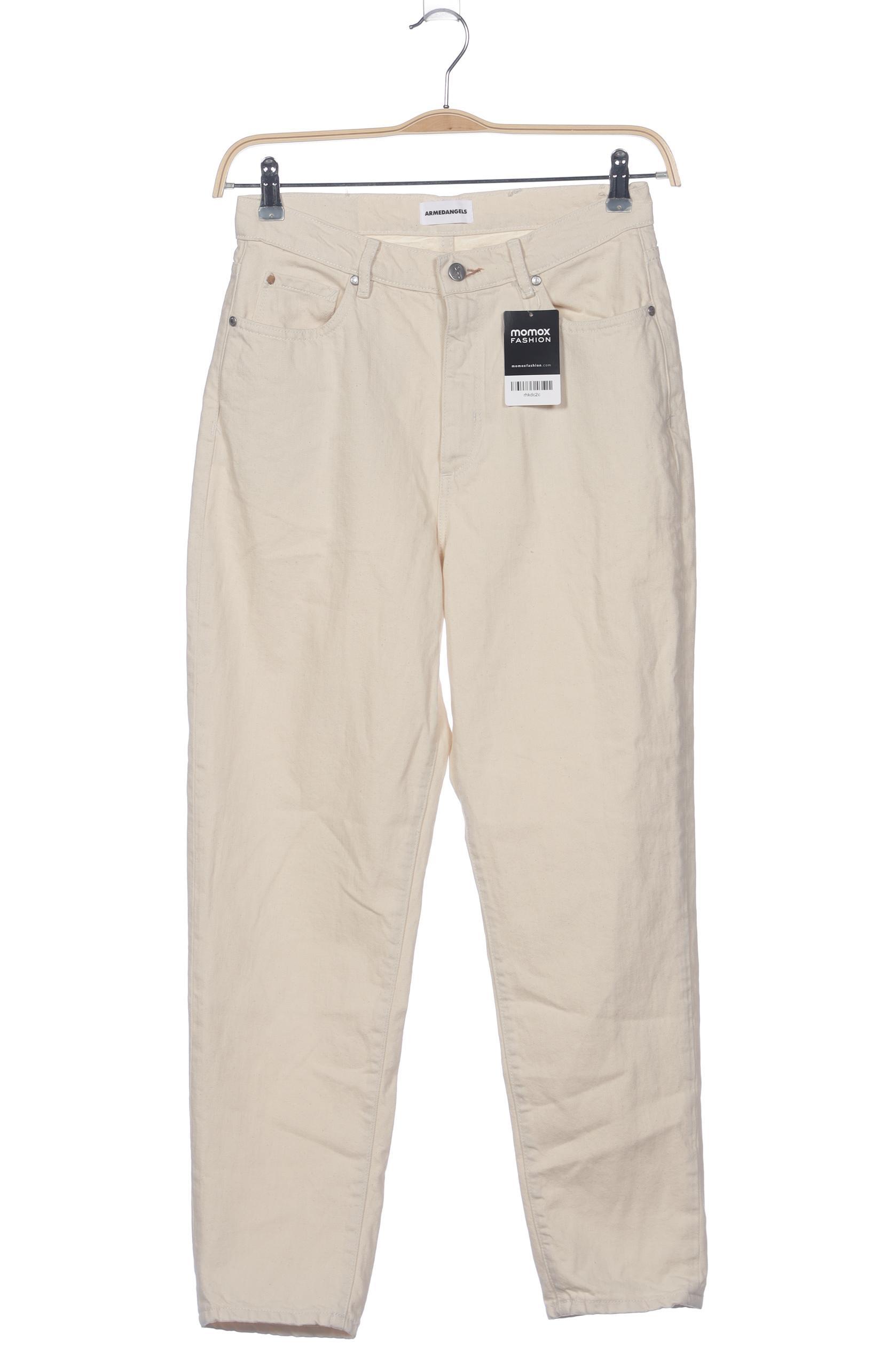 

Armedangels Damen Jeans, cremeweiß, Gr. 28