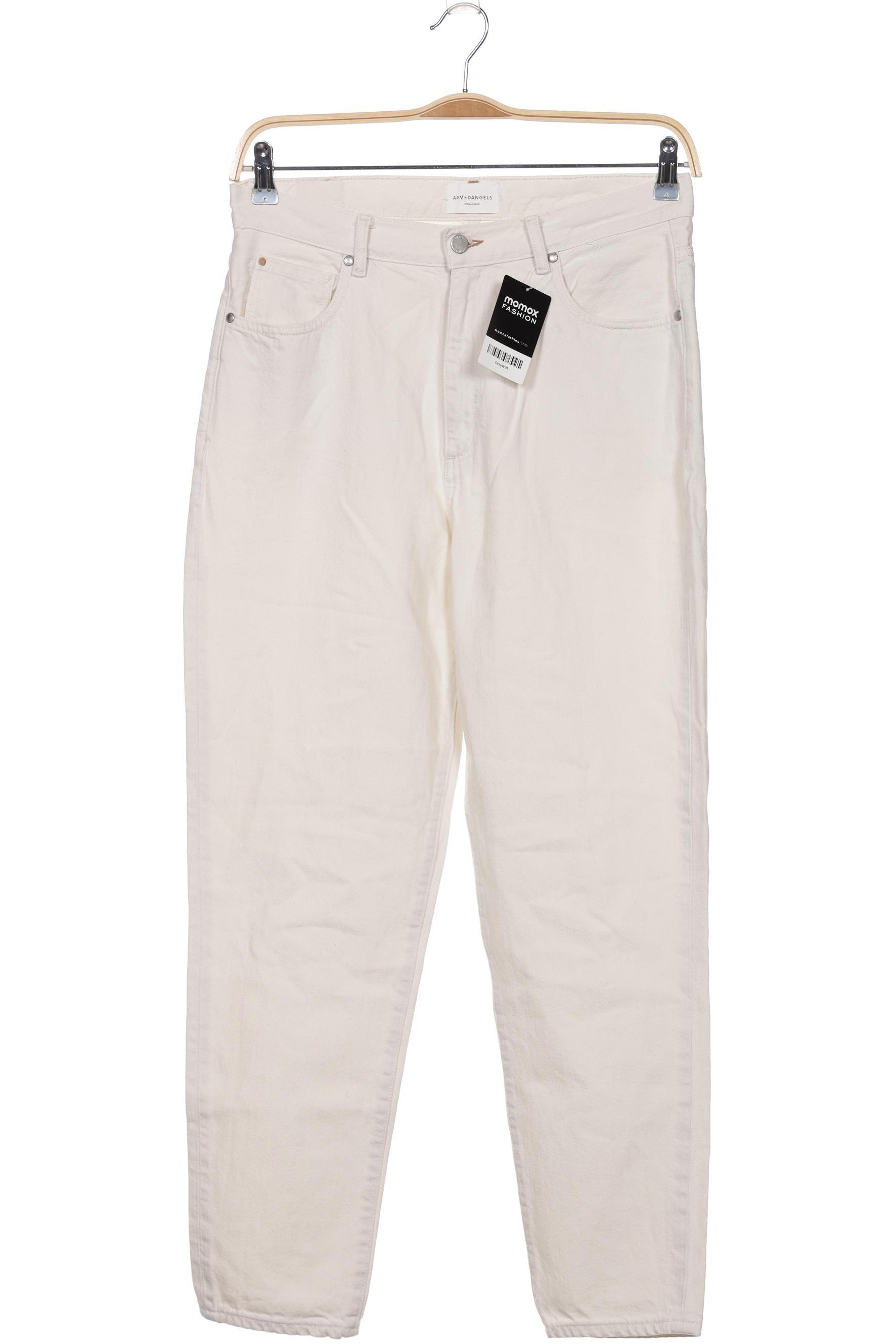 

Armedangels Damen Jeans, cremeweiß, Gr. 30