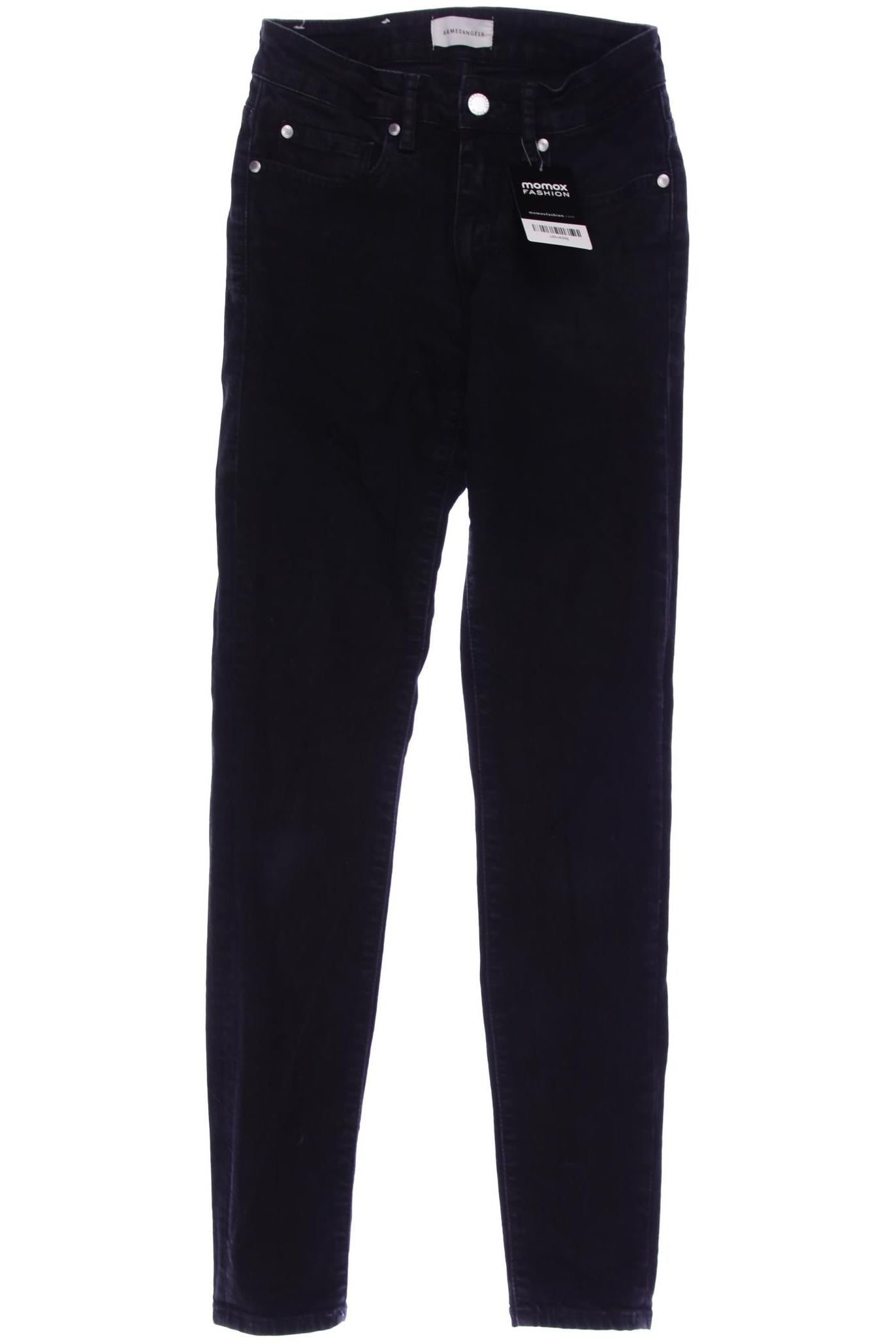 

Armedangels Damen Jeans, schwarz, Gr. 25