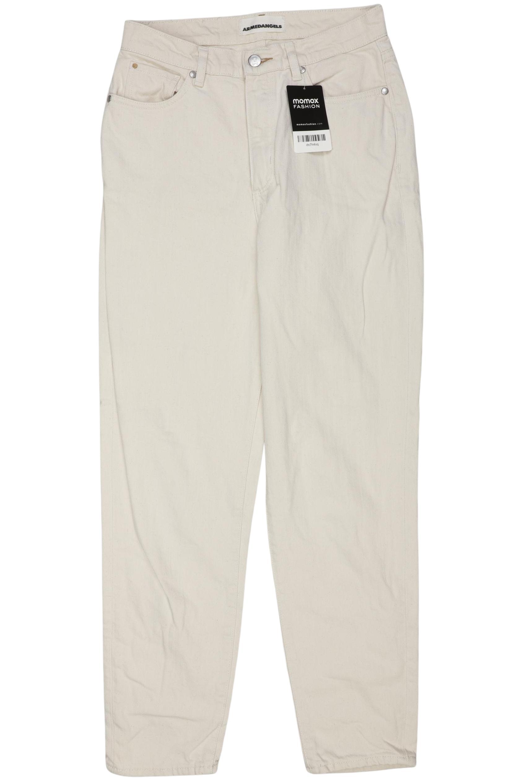 

Armedangels Damen Jeans, cremeweiß, Gr. 26