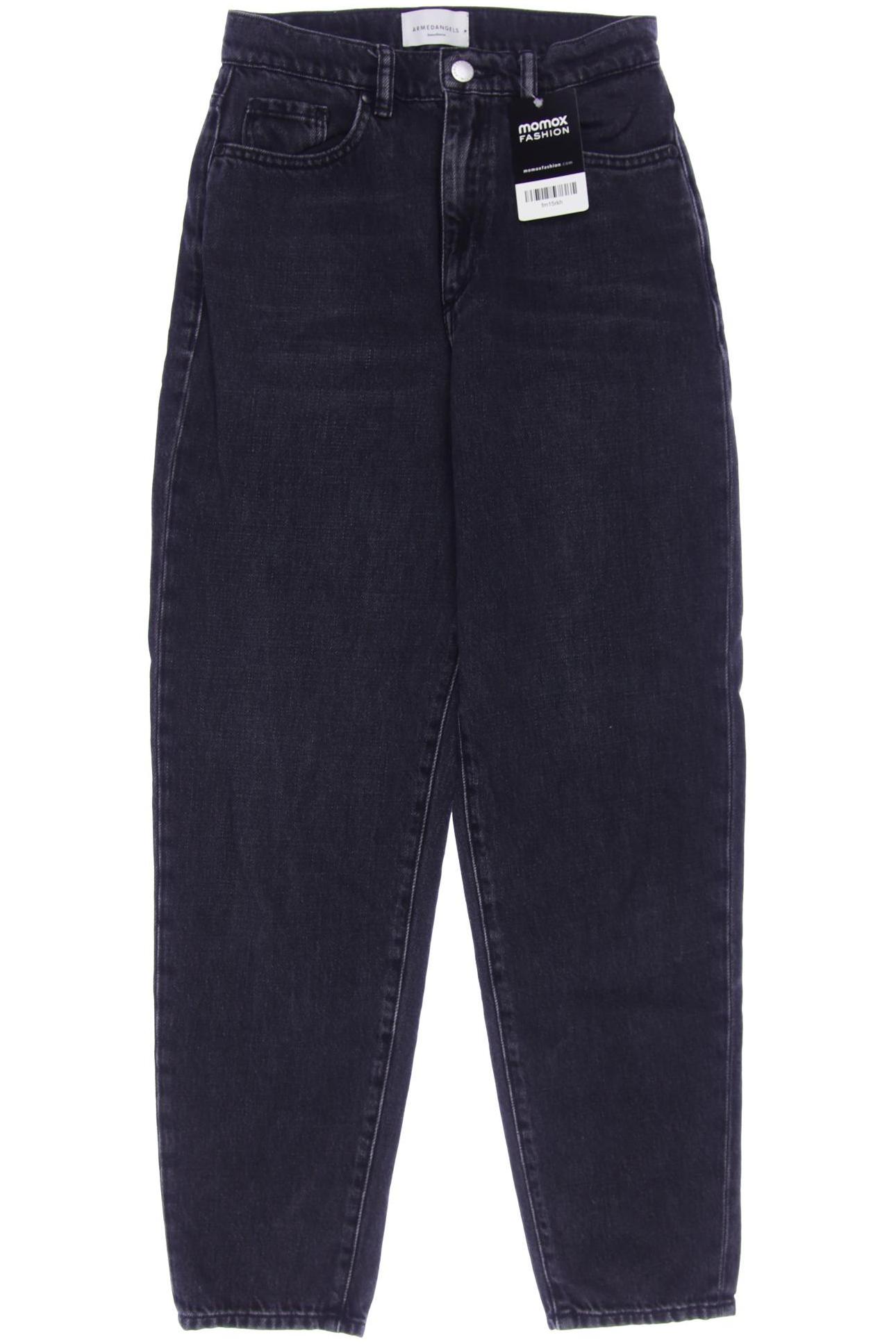 

Armedangels Damen Jeans, schwarz, Gr. 25