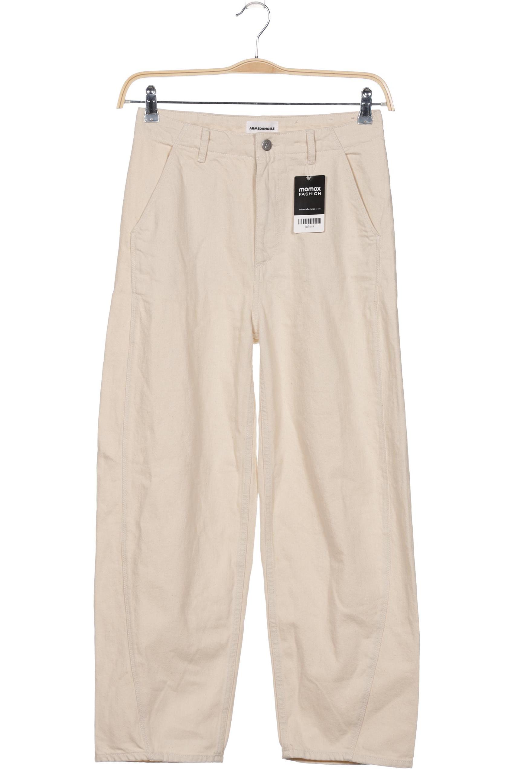 

Armedangels Damen Jeans, cremeweiß, Gr. 27