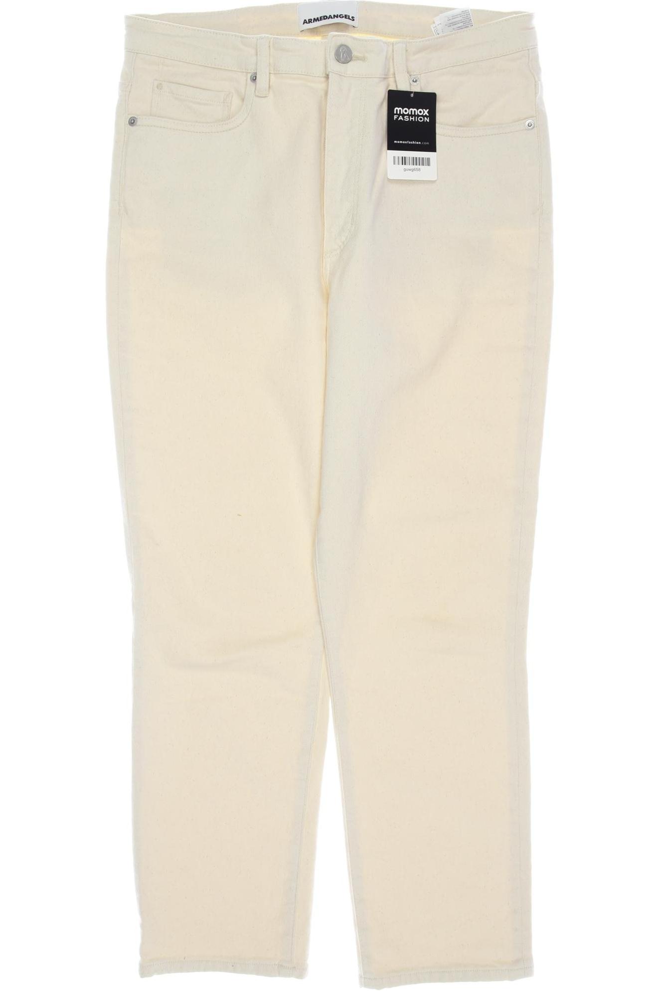 

Armedangels Damen Jeans, cremeweiß, Gr. 31