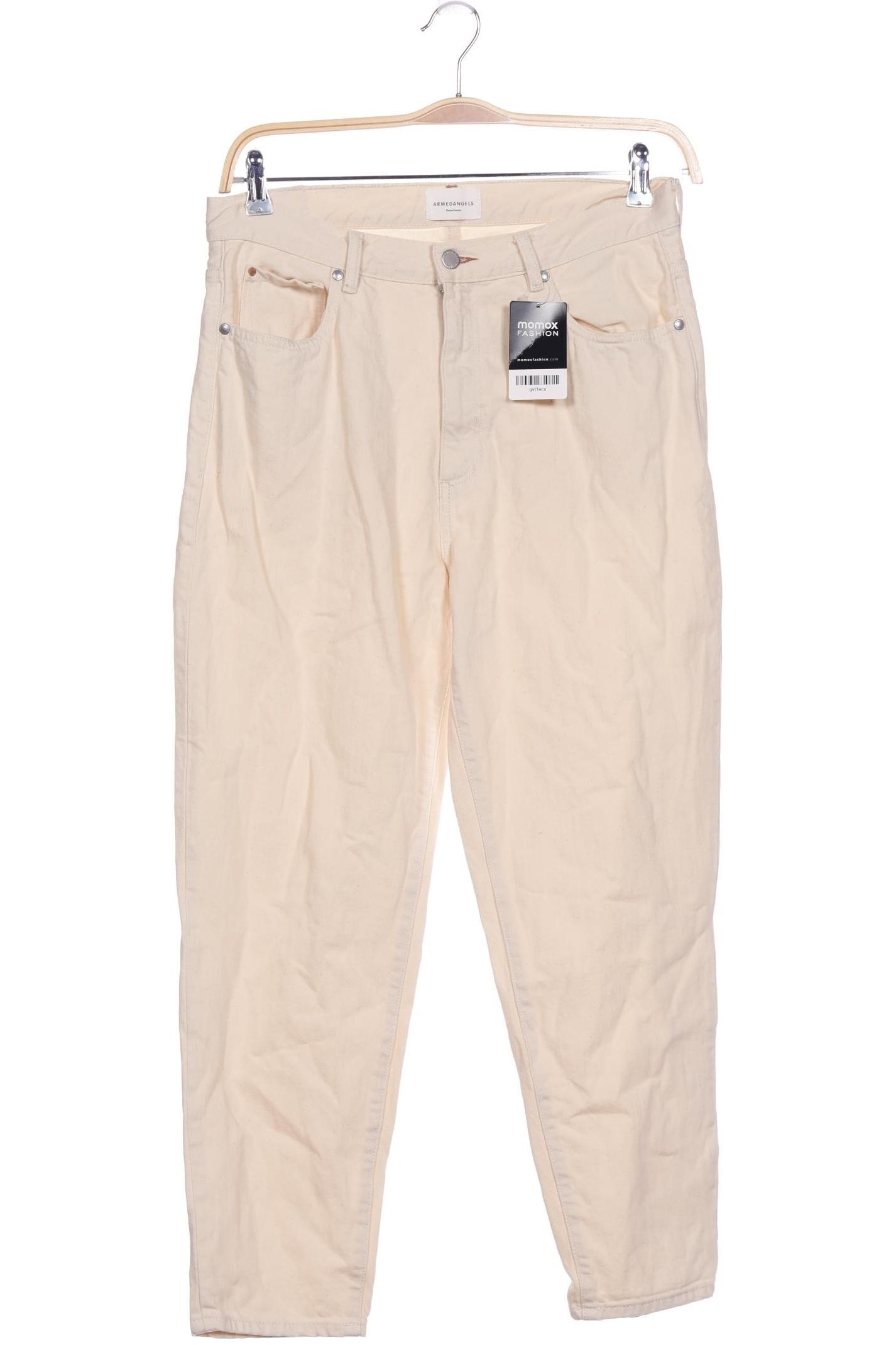 

Armedangels Damen Jeans, cremeweiß, Gr. 31